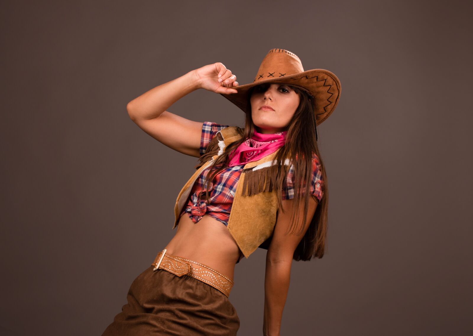 Canon EOS 70D sample photo. Cowgirl, girl, woman photography