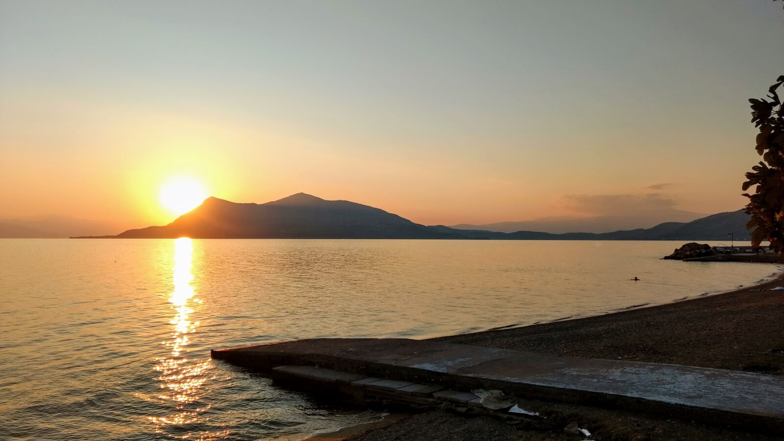 Motorola Moto G (4) sample photo. Seaside, sunset, greece photography