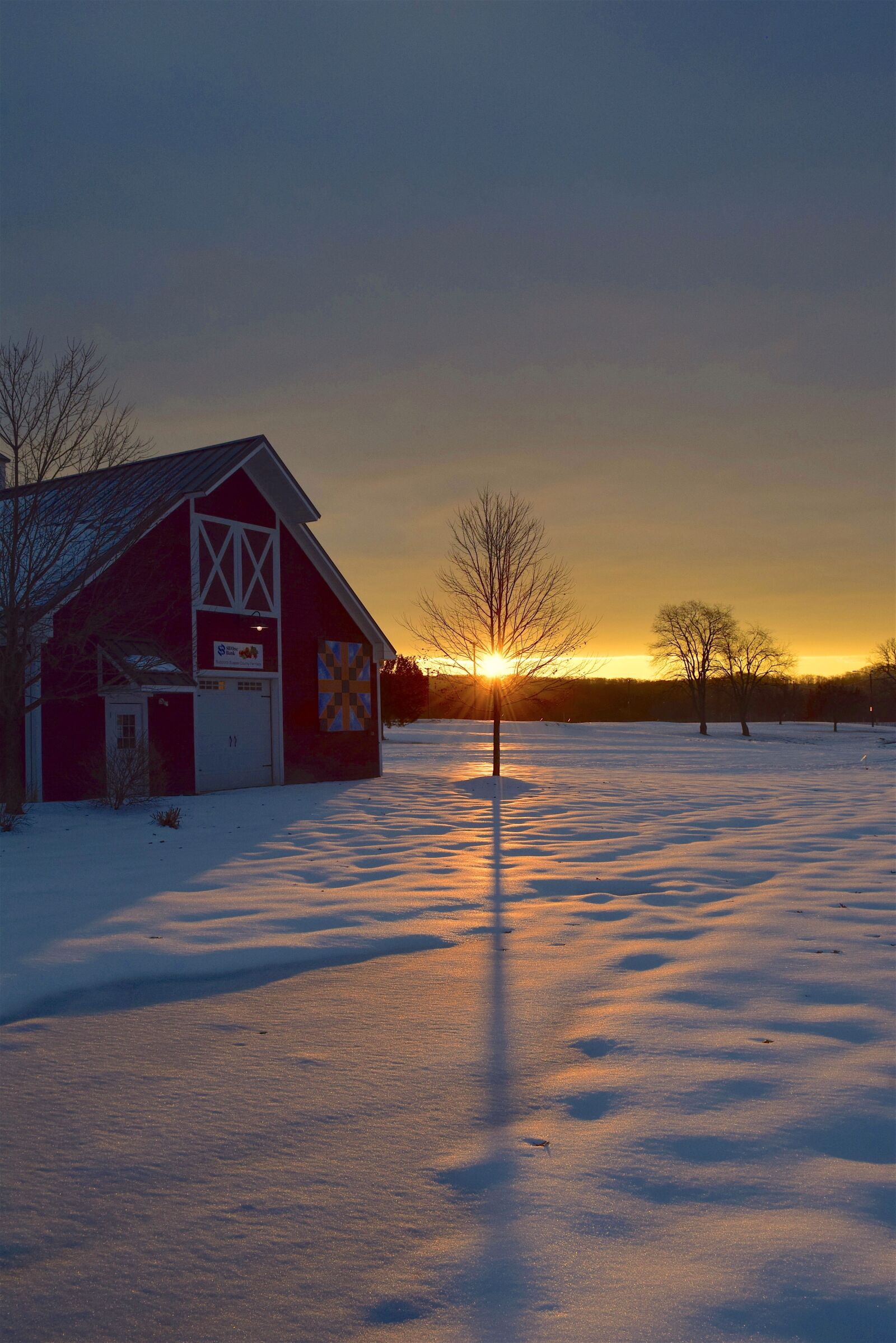 Nikon D3300 sample photo. Sunrise, landscape, snow photography