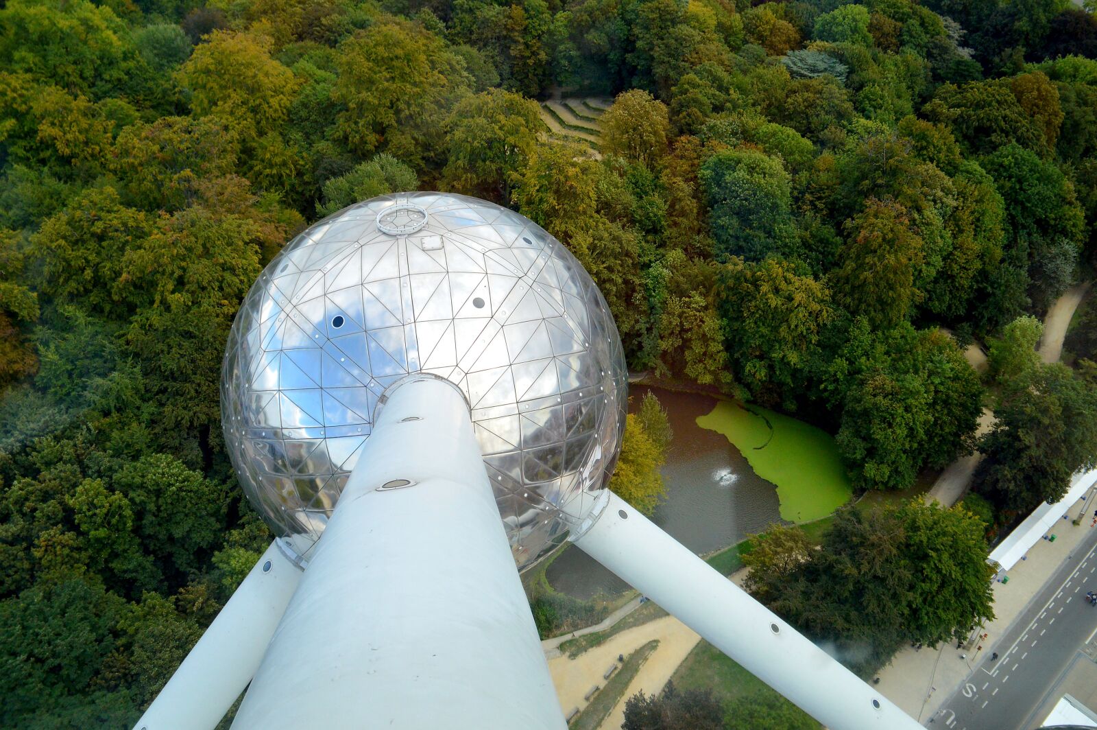 Nikon D3200 sample photo. Atomium, brussels, belgium photography