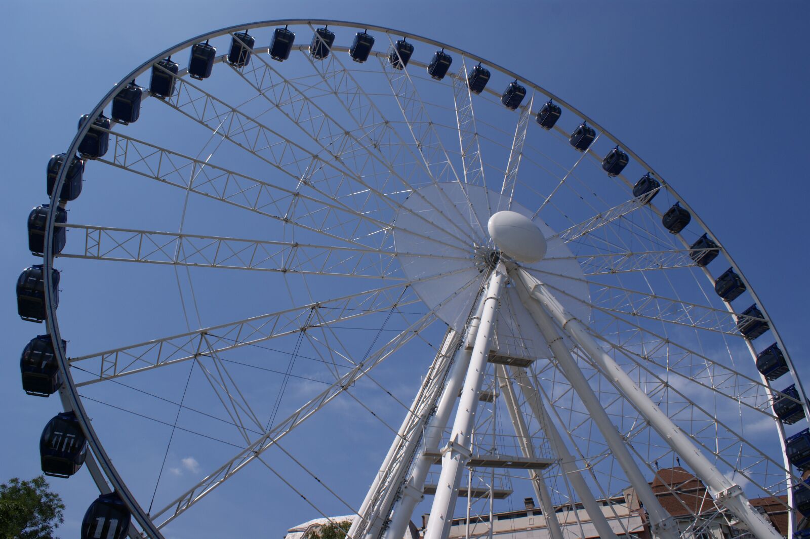 Sony Alpha DSLR-A350 sample photo. Wheel, giant ferris wheel photography