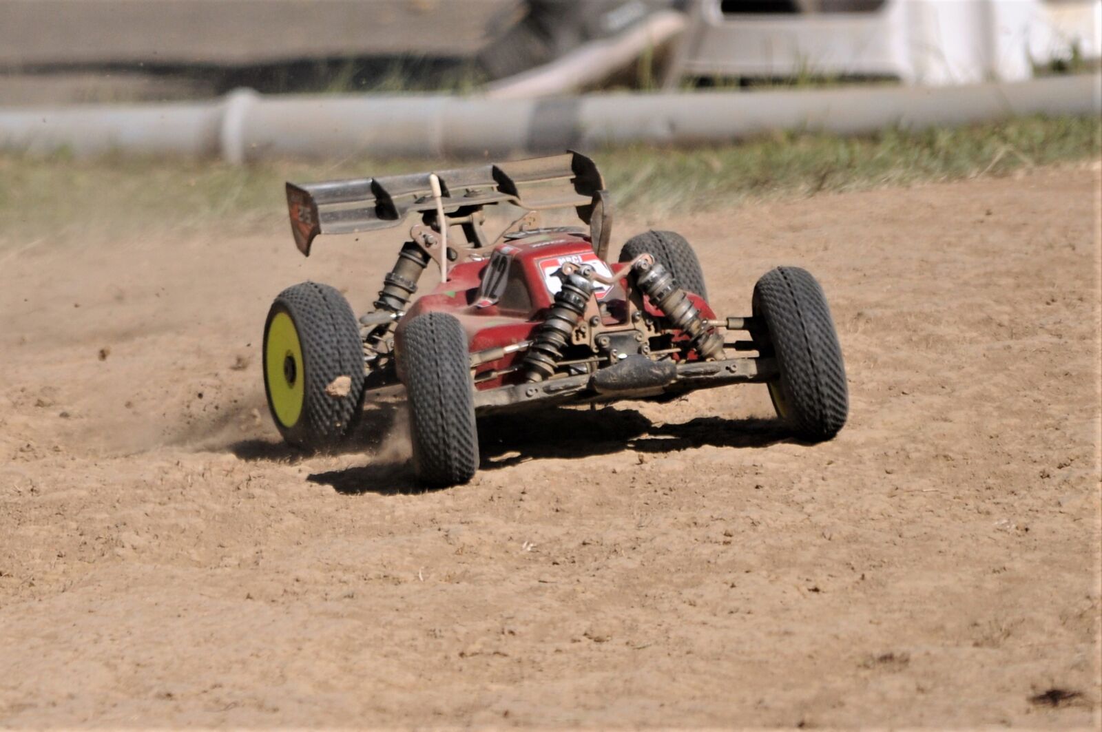 Nikon D5000 sample photo. Rc 1 8, off road, buggy photography
