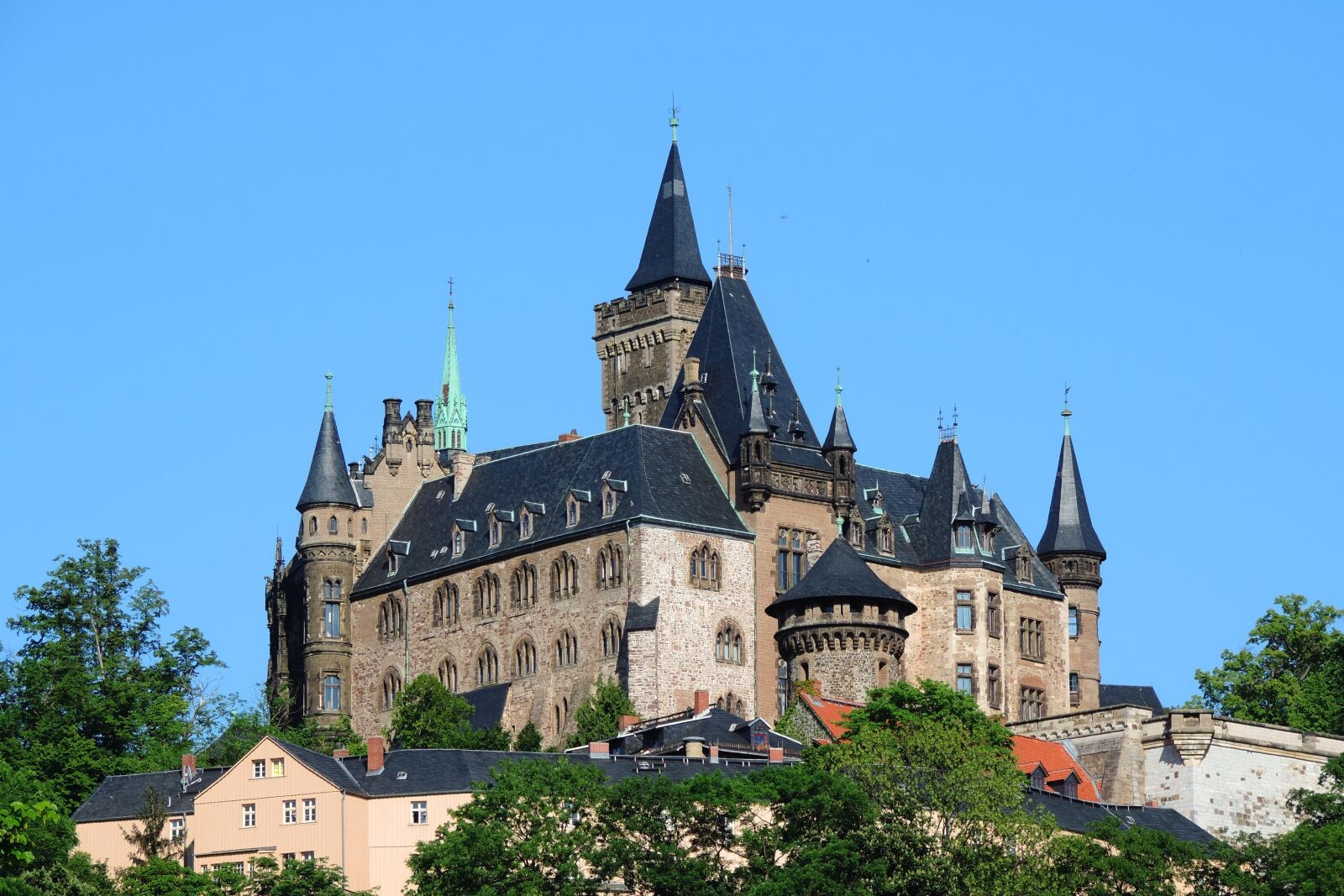 Nikon Coolpix P520 sample photo. Wernigerode, castle photography
