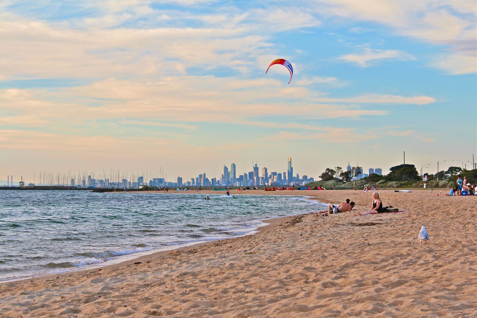 Canon EOS 600D (Rebel EOS T3i / EOS Kiss X5) sample photo. Melbourne, beach, australia photography