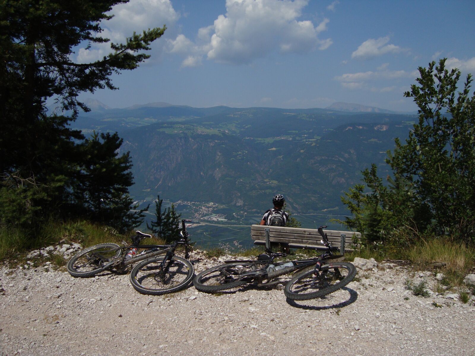 Sony Cyber-shot DSC-W130 sample photo. Alpine, bike ride, mountain photography