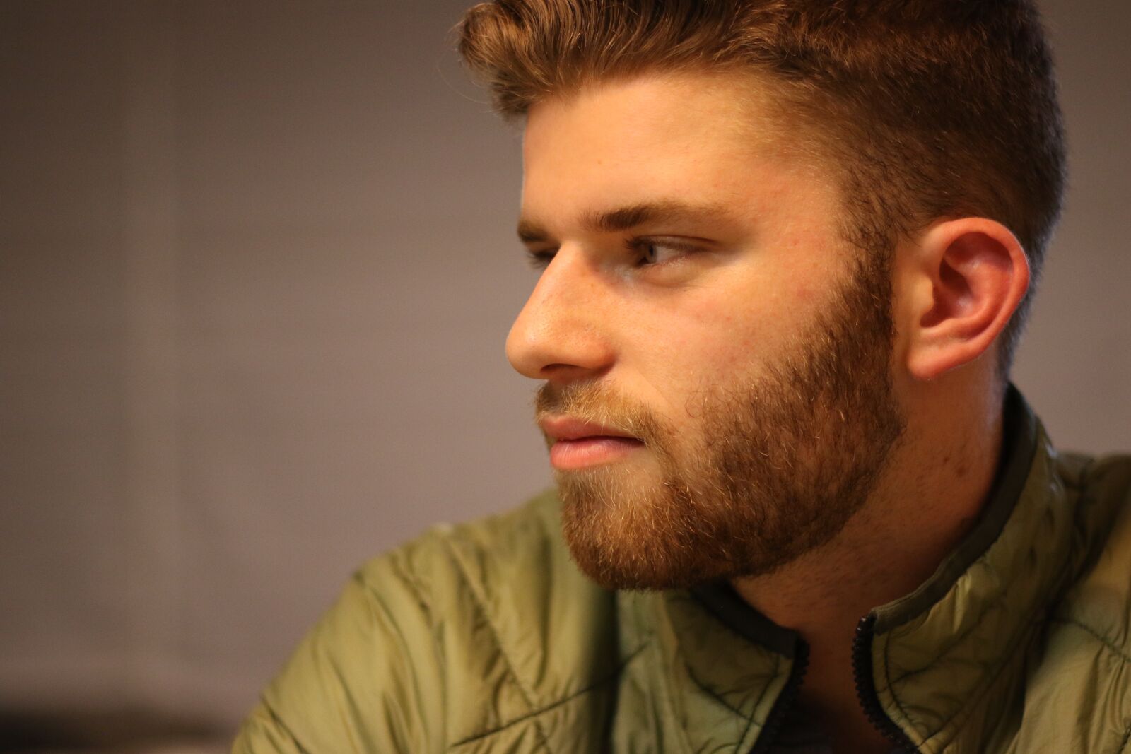 Canon EF 50mm F1.8 STM sample photo. Man, young, closeup photography