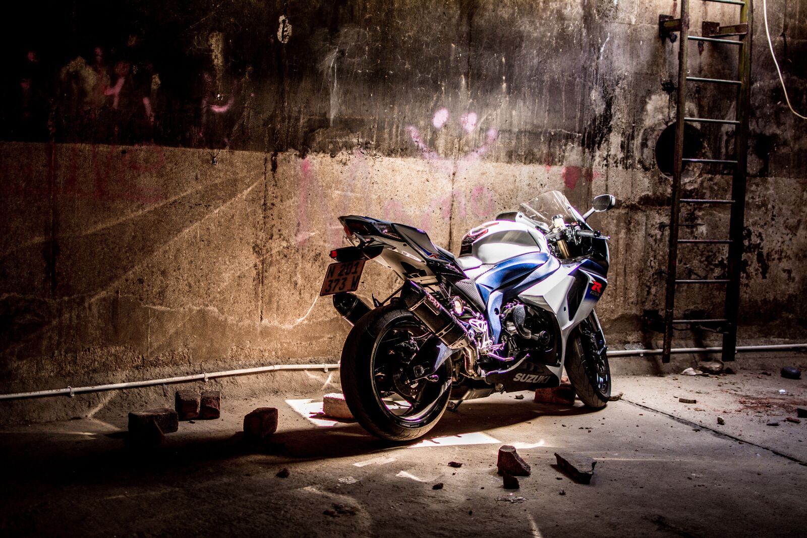 Nikon D7100 sample photo. Suzuki, gsxr1000, bikes photography