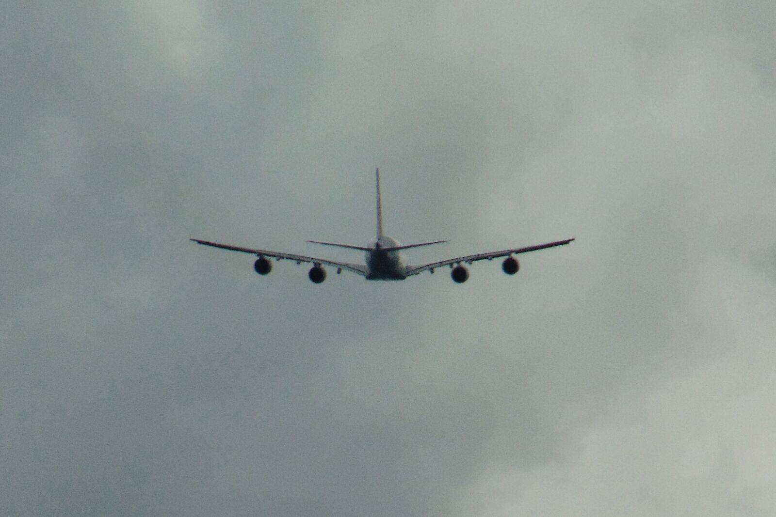 Sony Cyber-shot DSC-H300 sample photo. The plane, airbus, flight photography