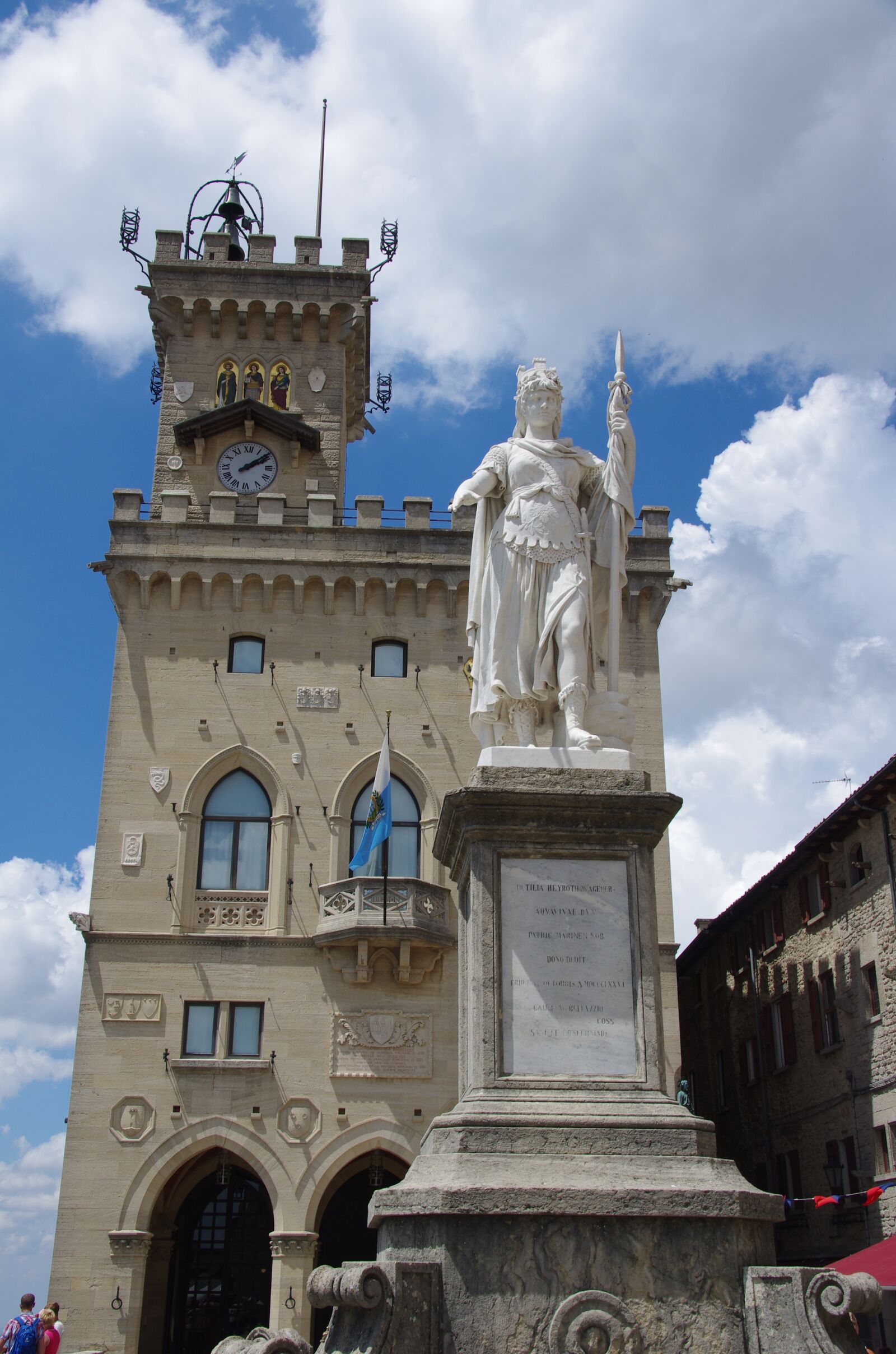 Pentax K-5 sample photo. San marino, town hall photography