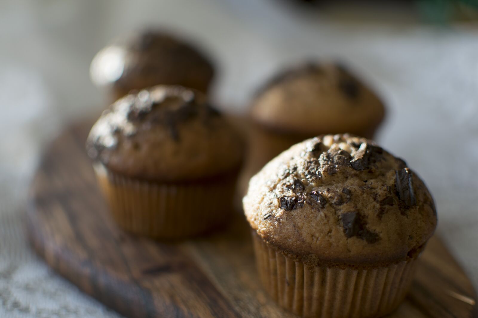 Nikon D5300 sample photo. Muffins, chocolate muffins, dessert photography