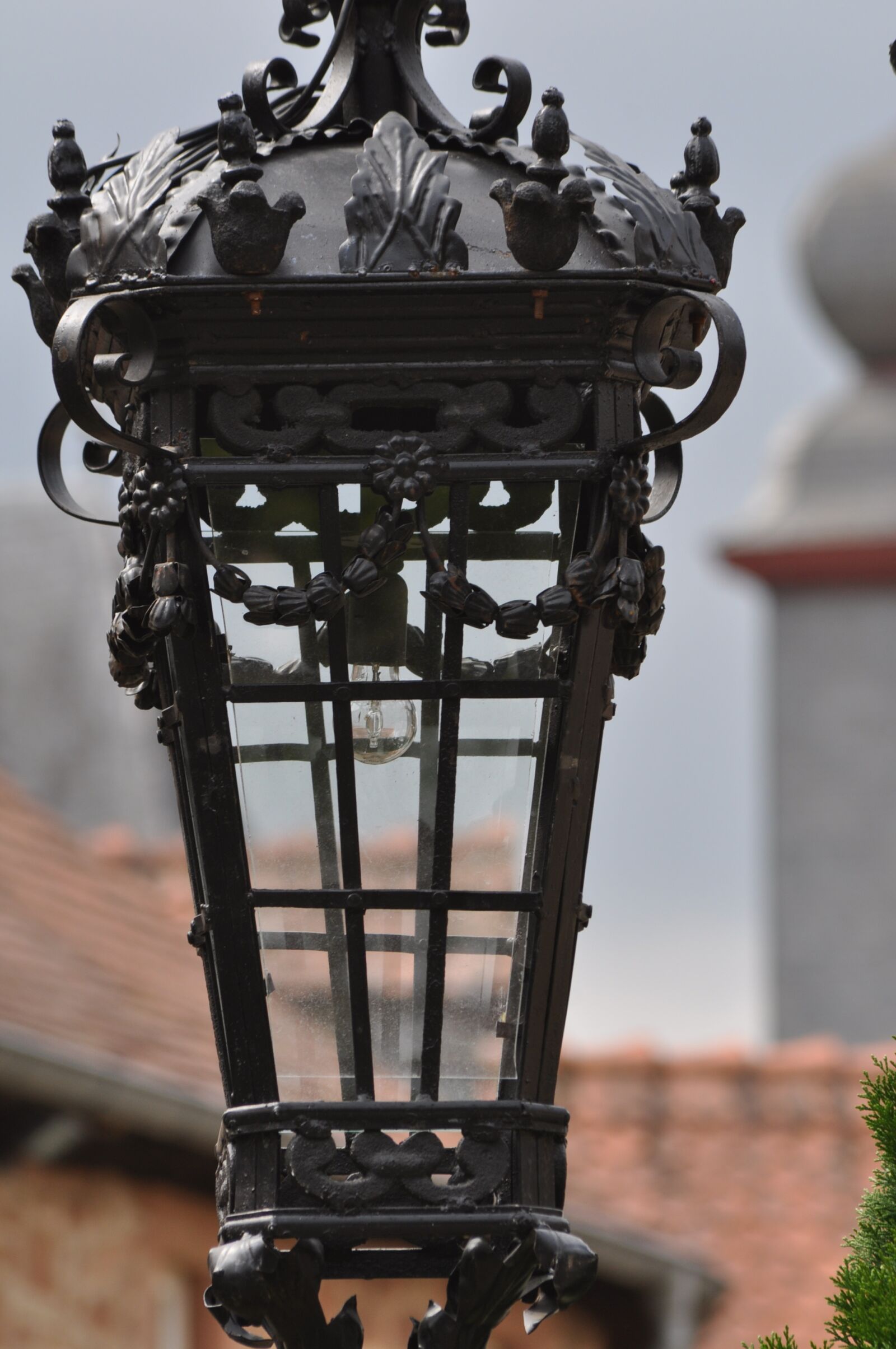 Nikon D5000 sample photo. Lamp, antique, lantern photography