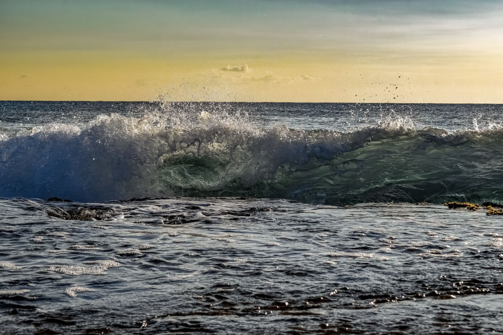 Nikon D3300 sample photo. Wave, sea, foam photography