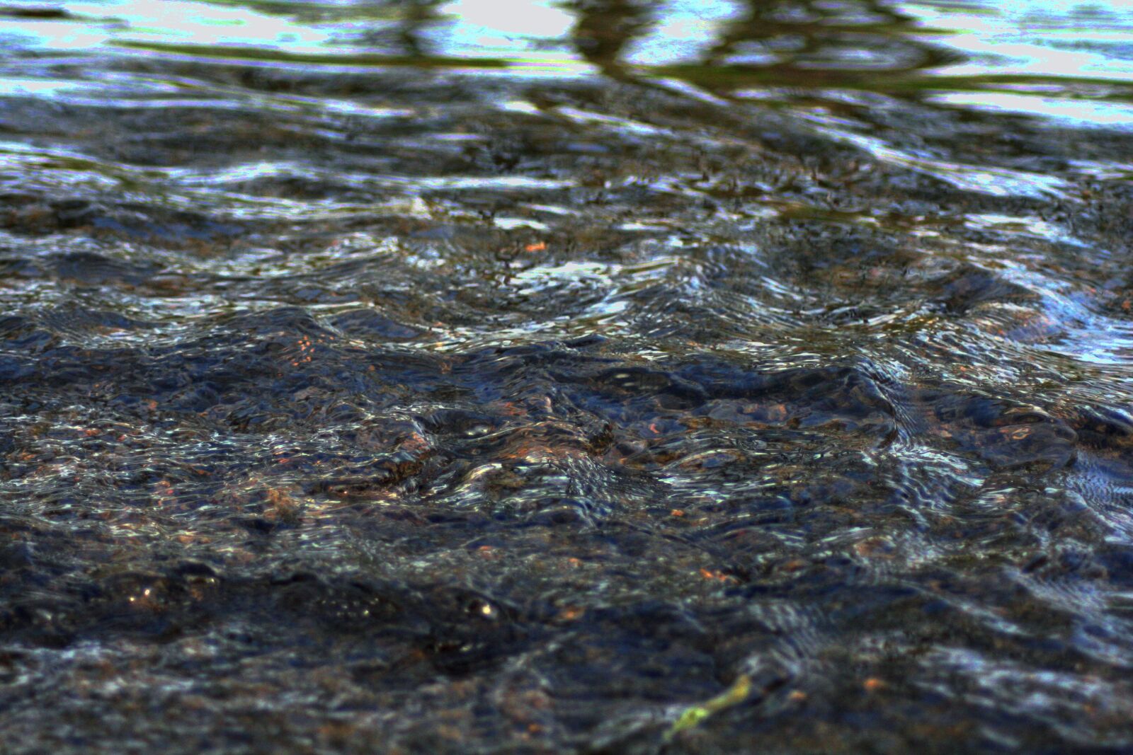Canon EOS 350D (EOS Digital Rebel XT / EOS Kiss Digital N) sample photo. River, shallow, blue photography
