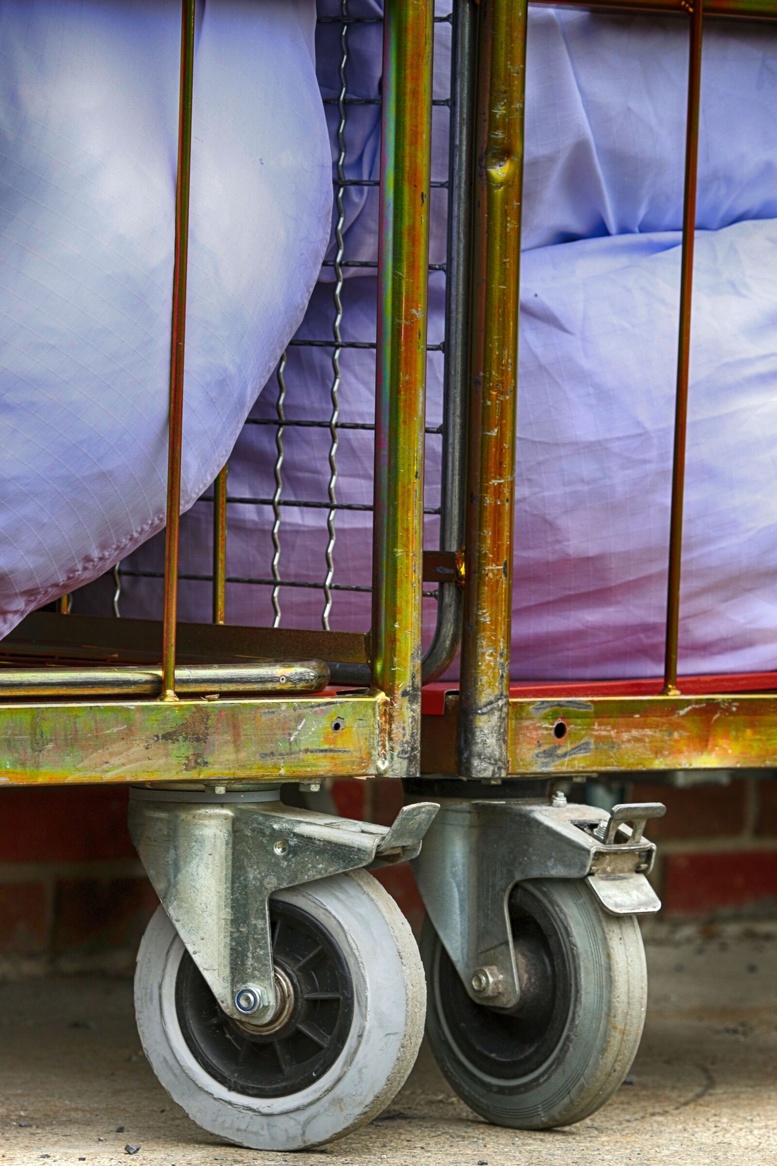 Canon EOS 7D Mark II + Canon EF 135mm F2L USM sample photo. Wheel, steel, industry photography
