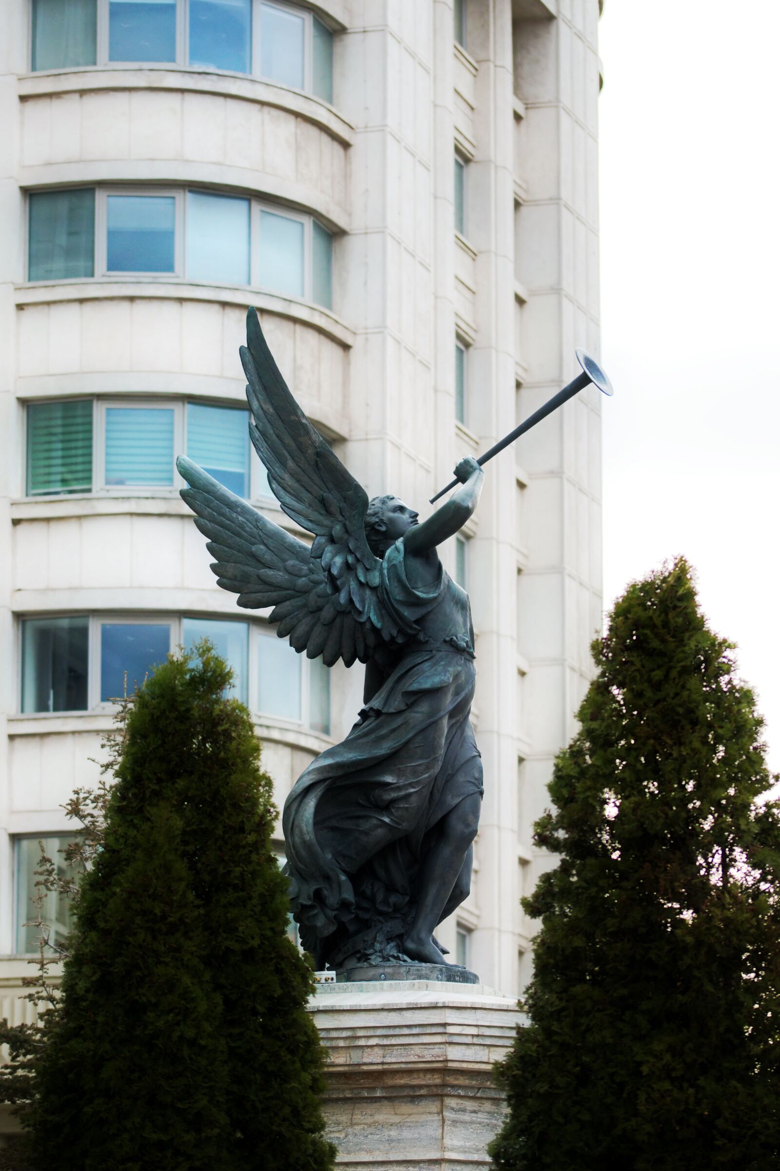 Nikon D5300 sample photo. Statue, metal, angel photography
