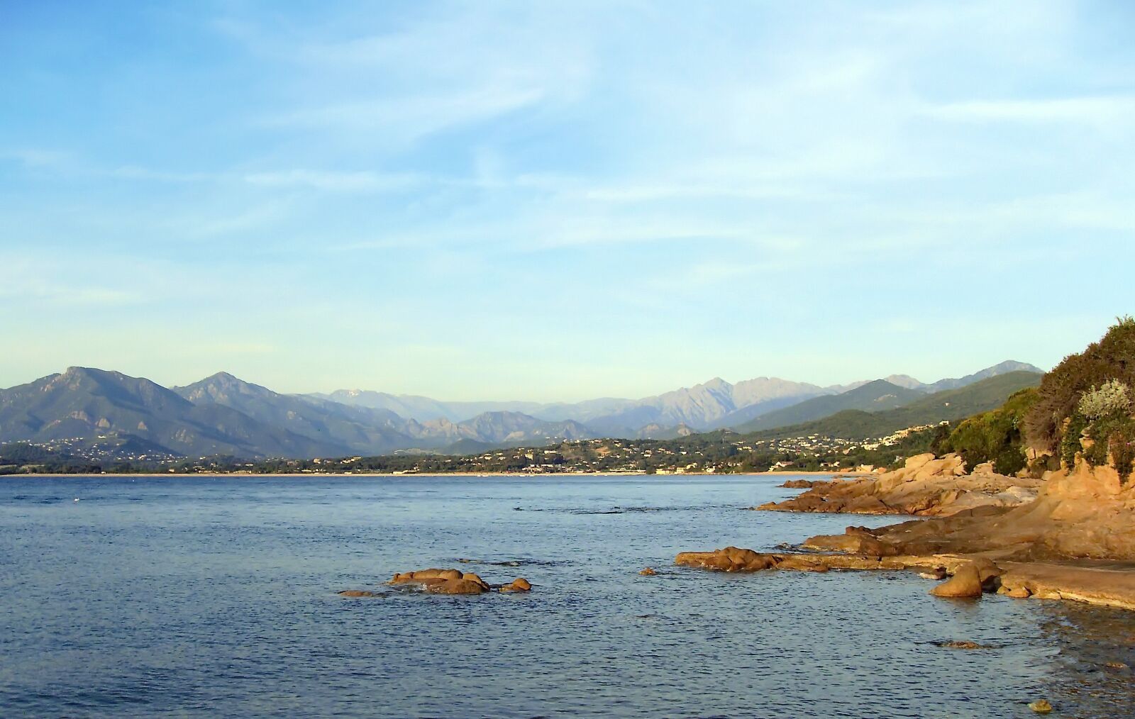 Samsung VLUU L110  / Samsung L110 sample photo. Corsican, gulf, ajaccio photography