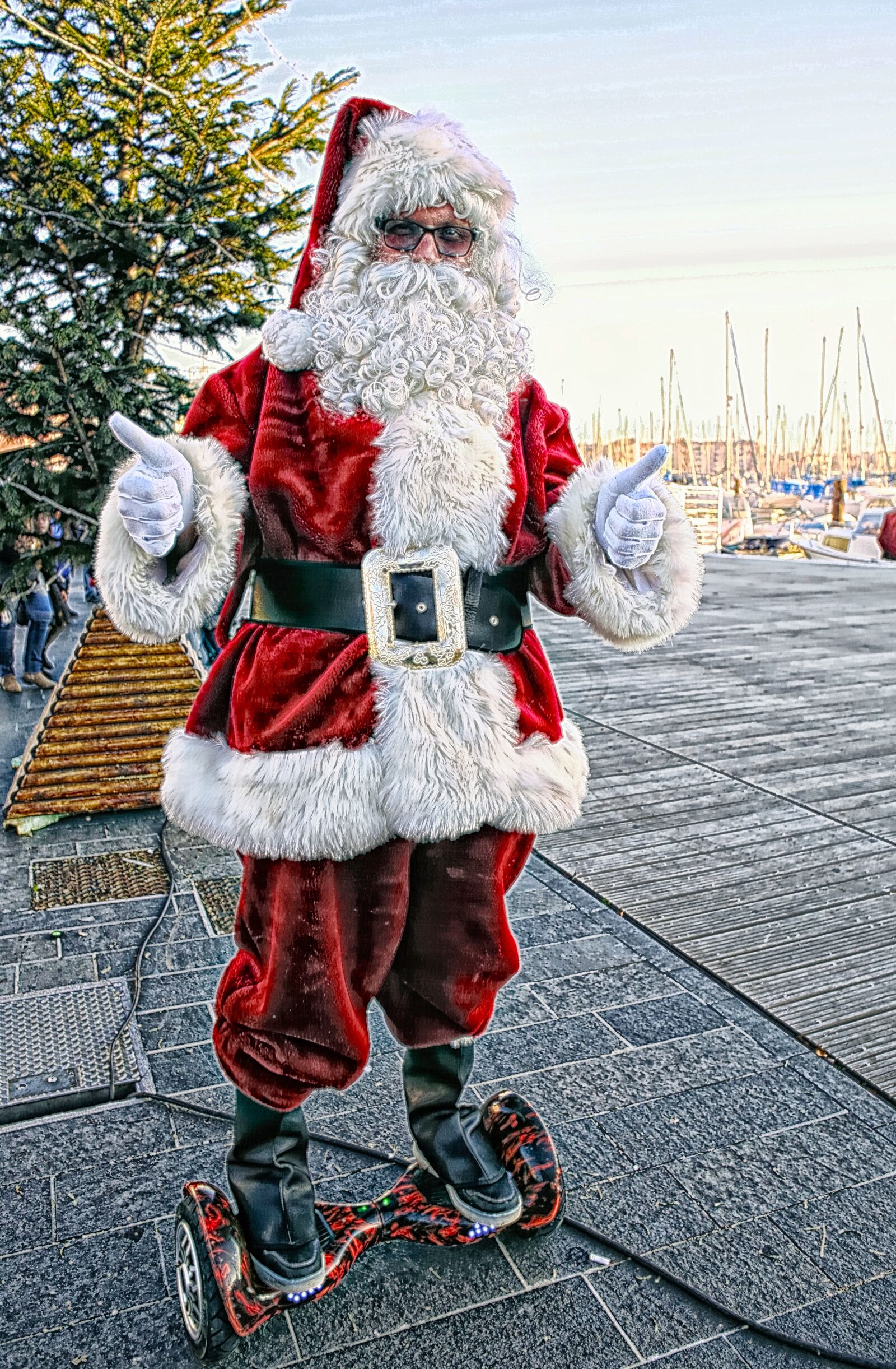Canon EOS 5D Mark III sample photo. Christmas, father christmas, festival photography