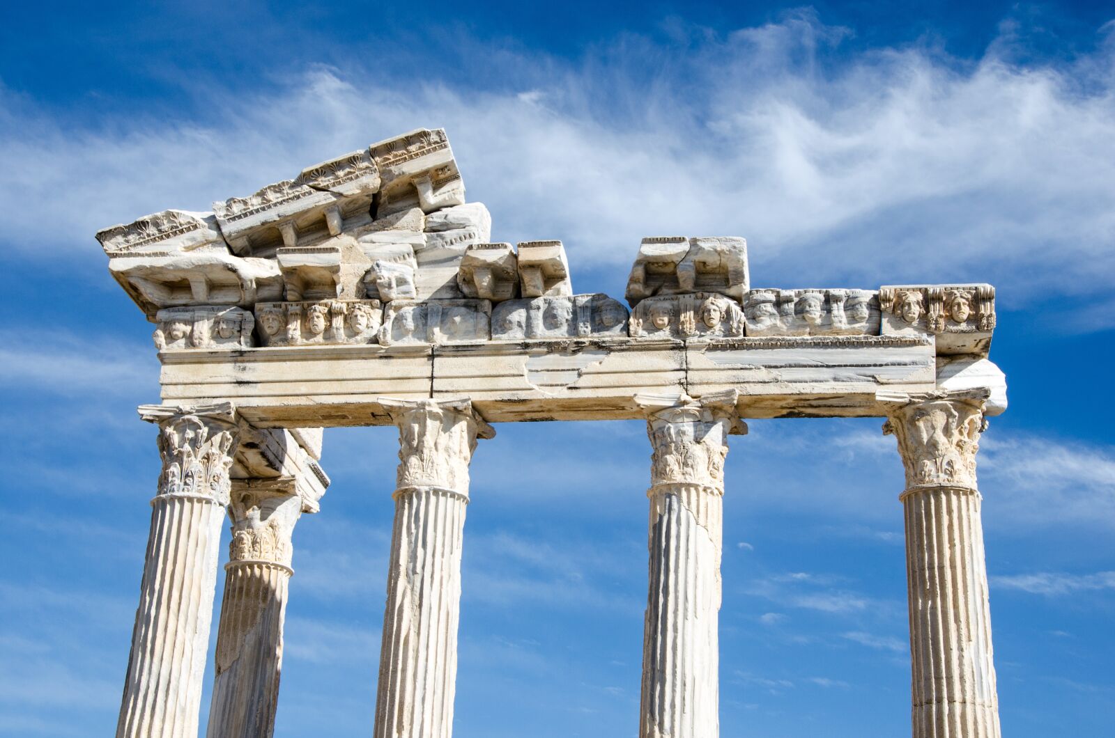 Nikon D5100 sample photo. The temple of apollo photography