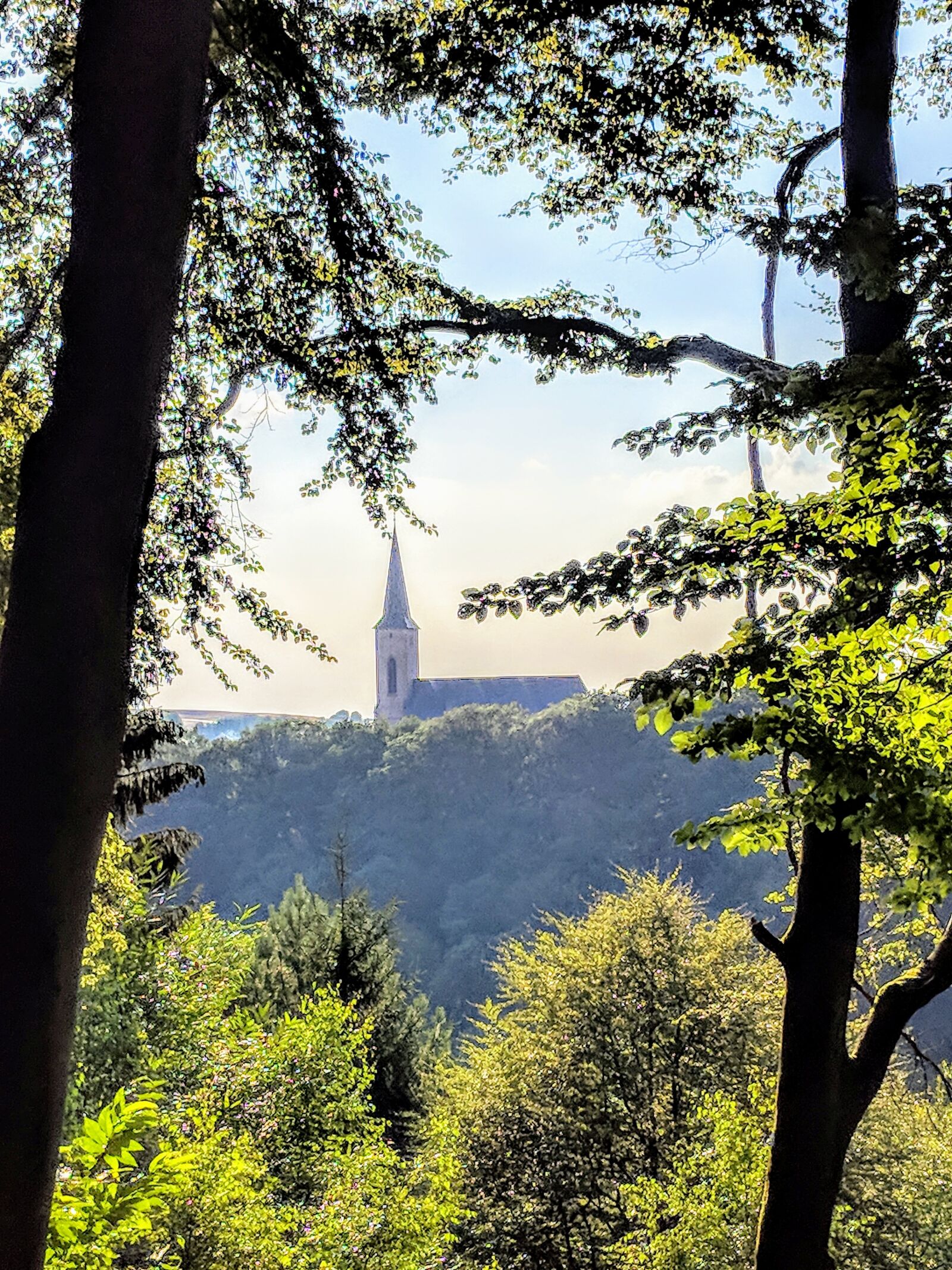 Google Pixel sample photo. Church, clausen, palatinate forest photography