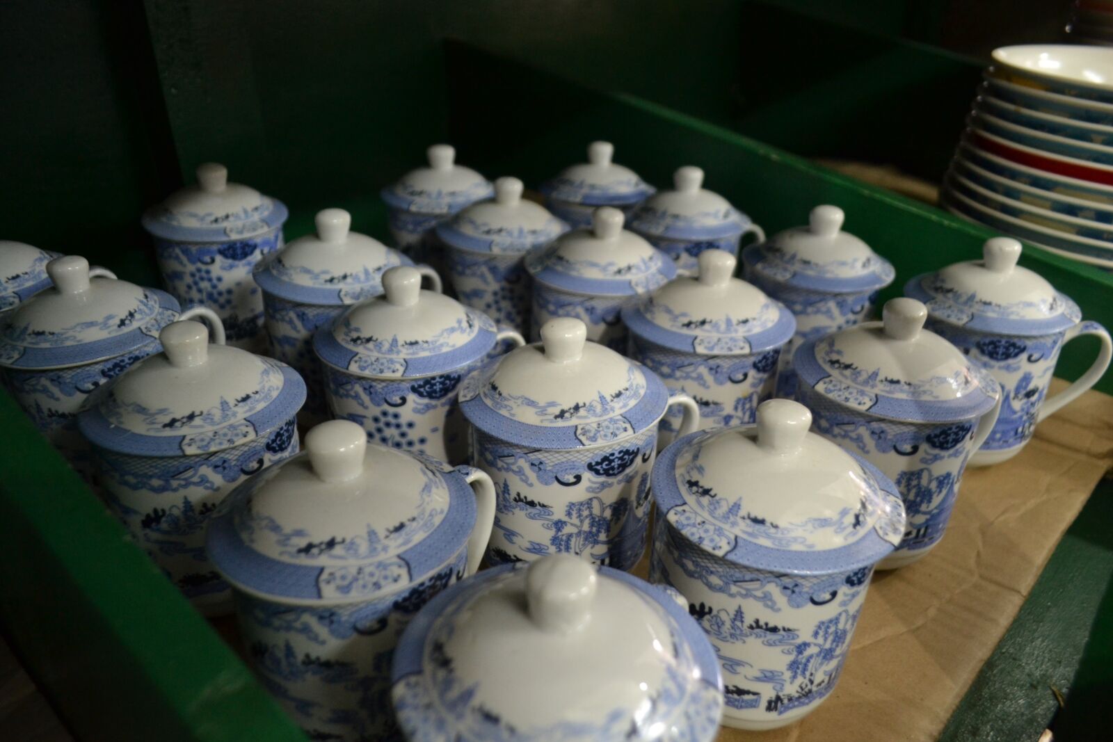 Nikon D3100 sample photo. Clay, ceramic, blue photography