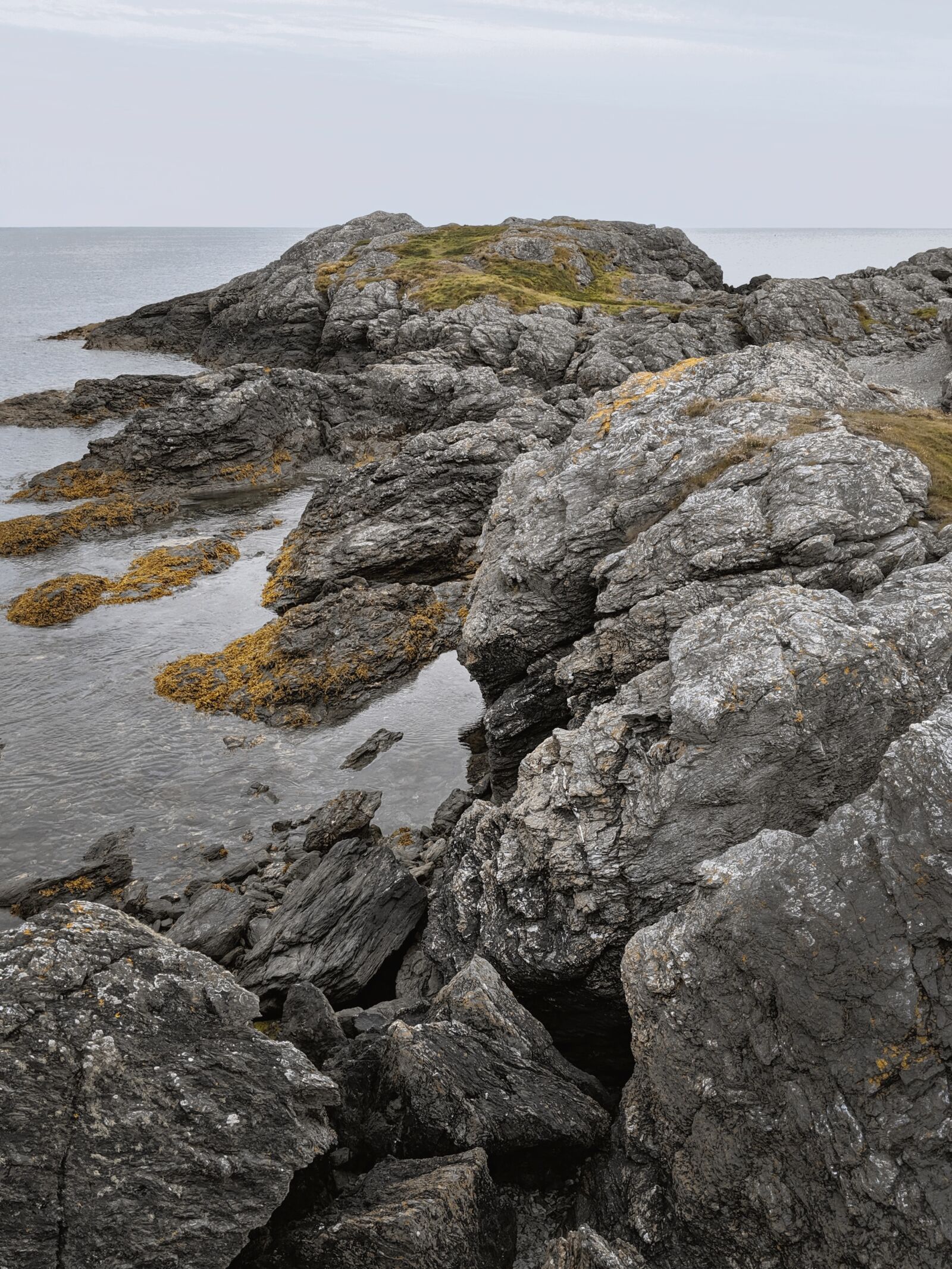 Google Pixel 3 sample photo. Wales, rocks, coast photography