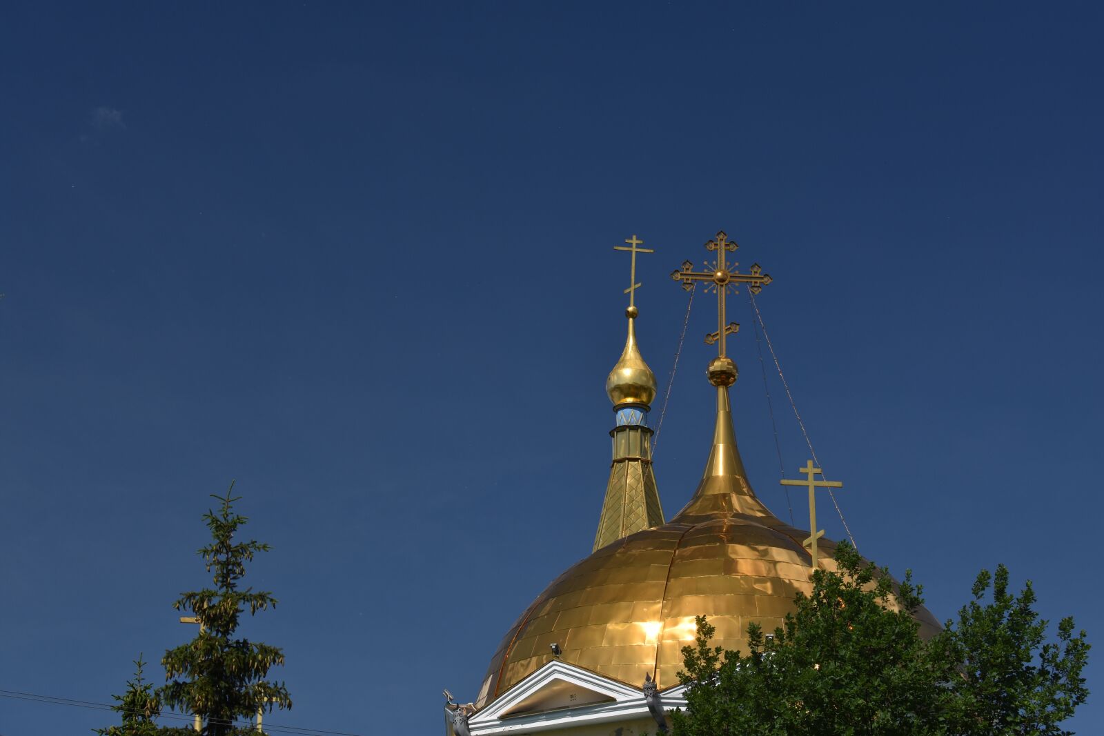 Nikon D3400 sample photo. Church, orthodox, dome photography