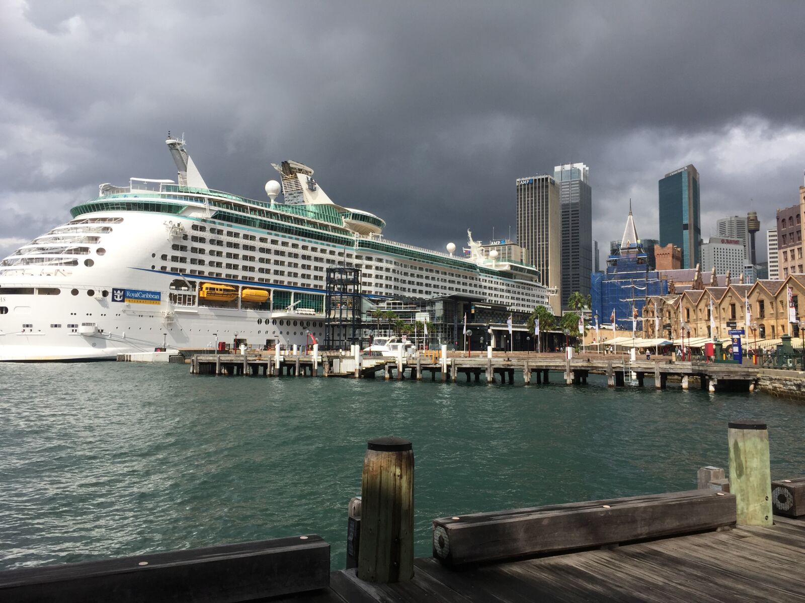 iPhone 6 Plus back camera 4.15mm f/2.2 sample photo. Cruise, ship, sydney, harbour photography