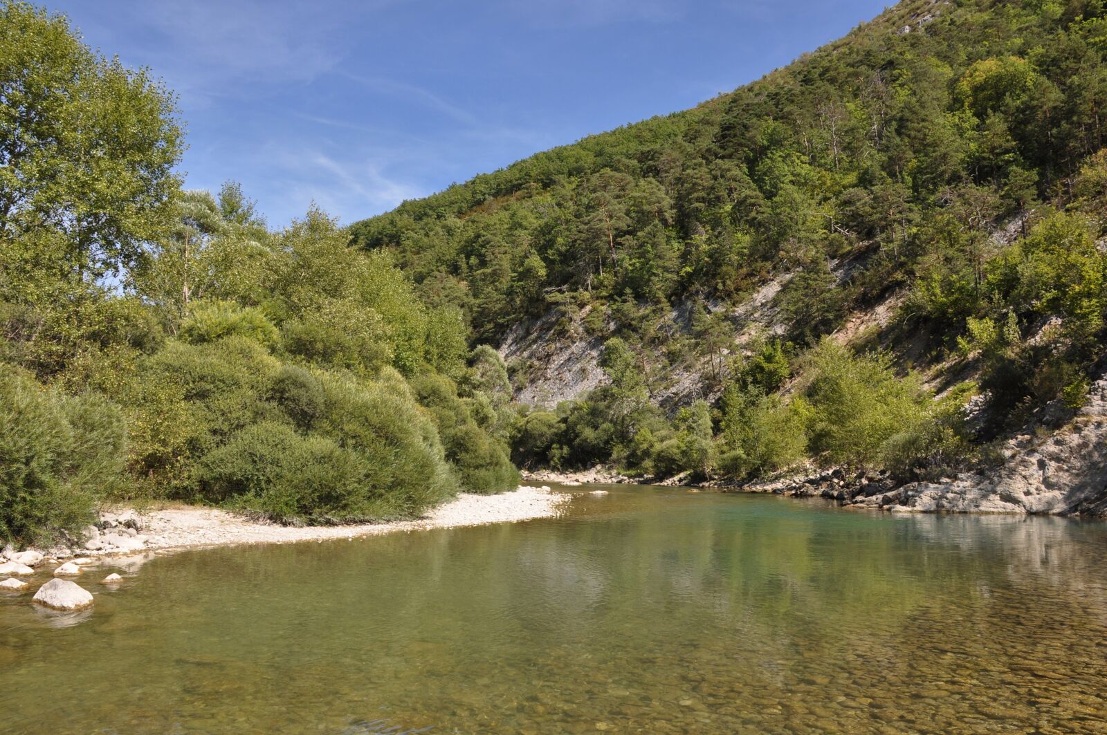Nikon D90 sample photo. Gorges du verdon, river photography