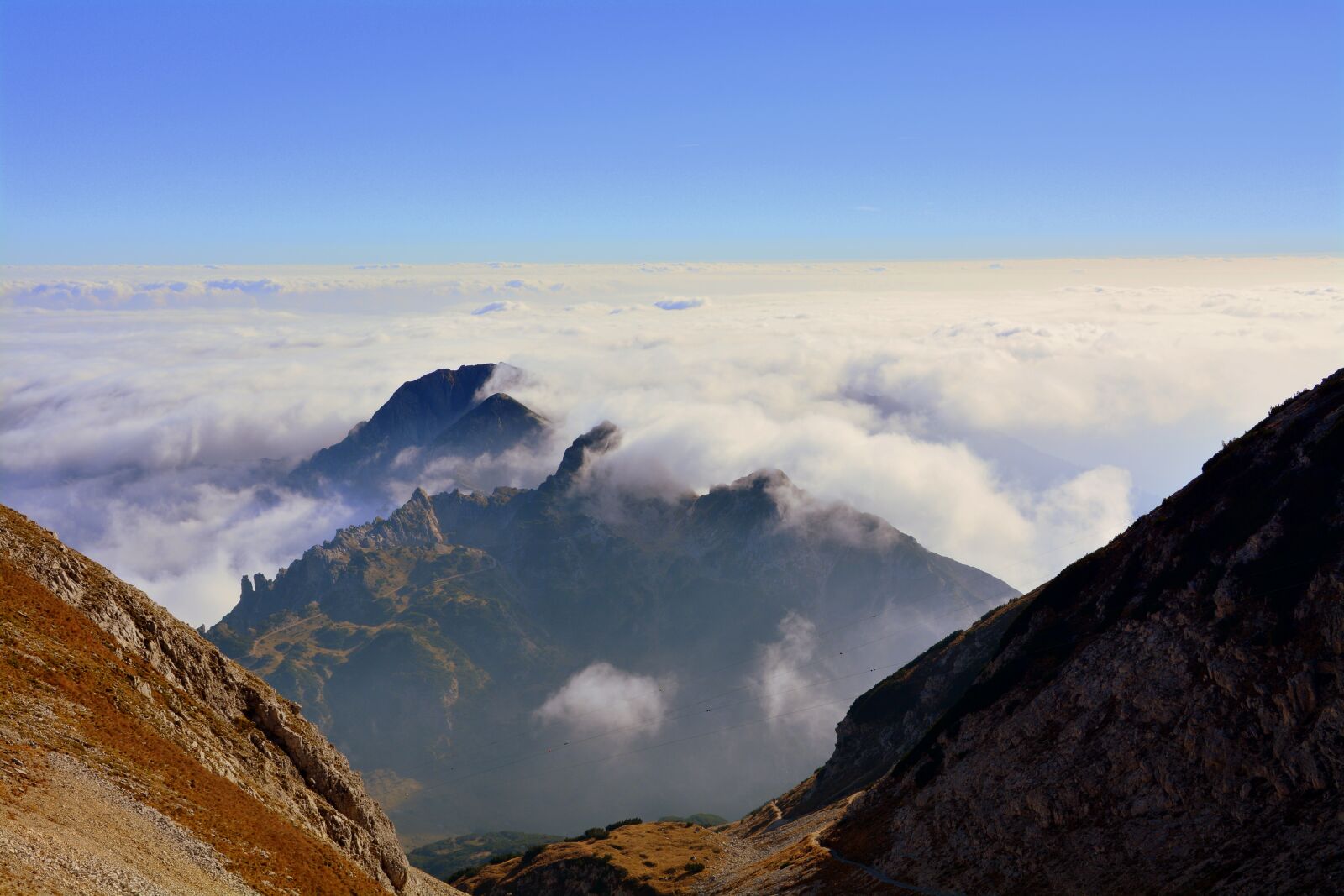 Nikon D7100 sample photo. Mountains, clouds, landscape photography
