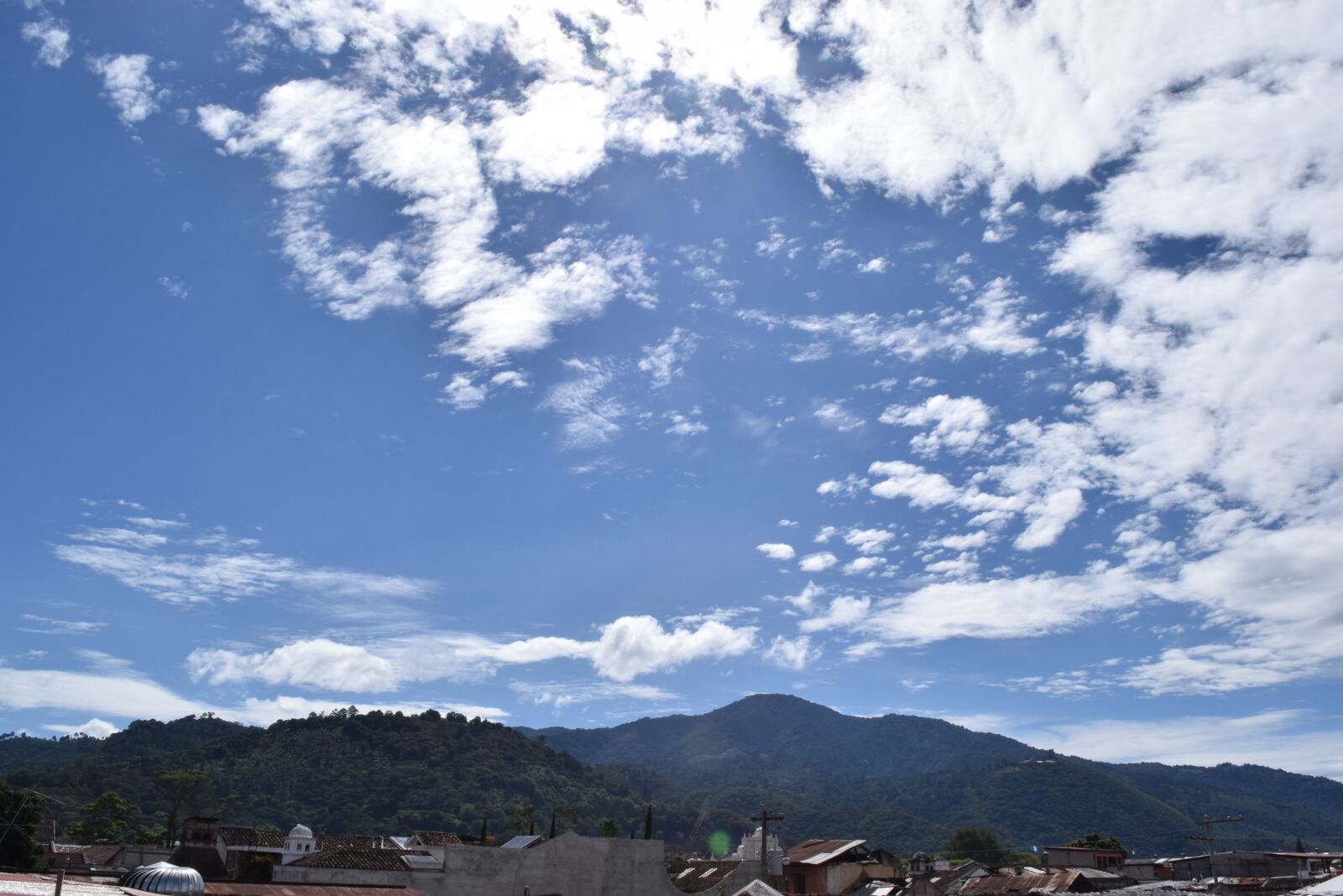 Nikon D3300 sample photo. Blue, sky, clouds, mountains photography