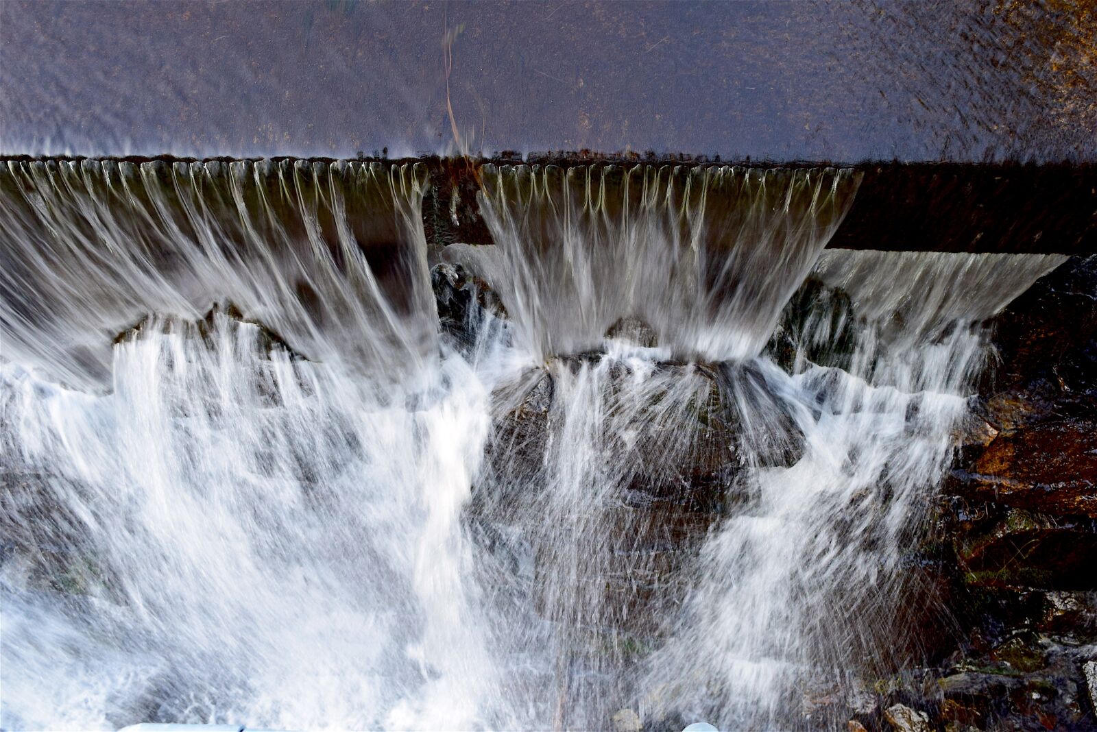 Nikon D3300 sample photo. Waterfall, spray, water photography
