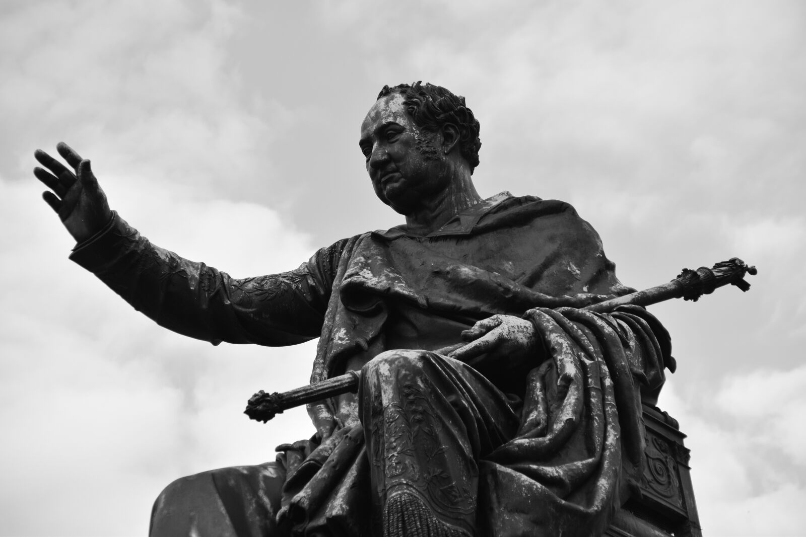 Nikon D3300 sample photo. Ruler, regent, statue photography