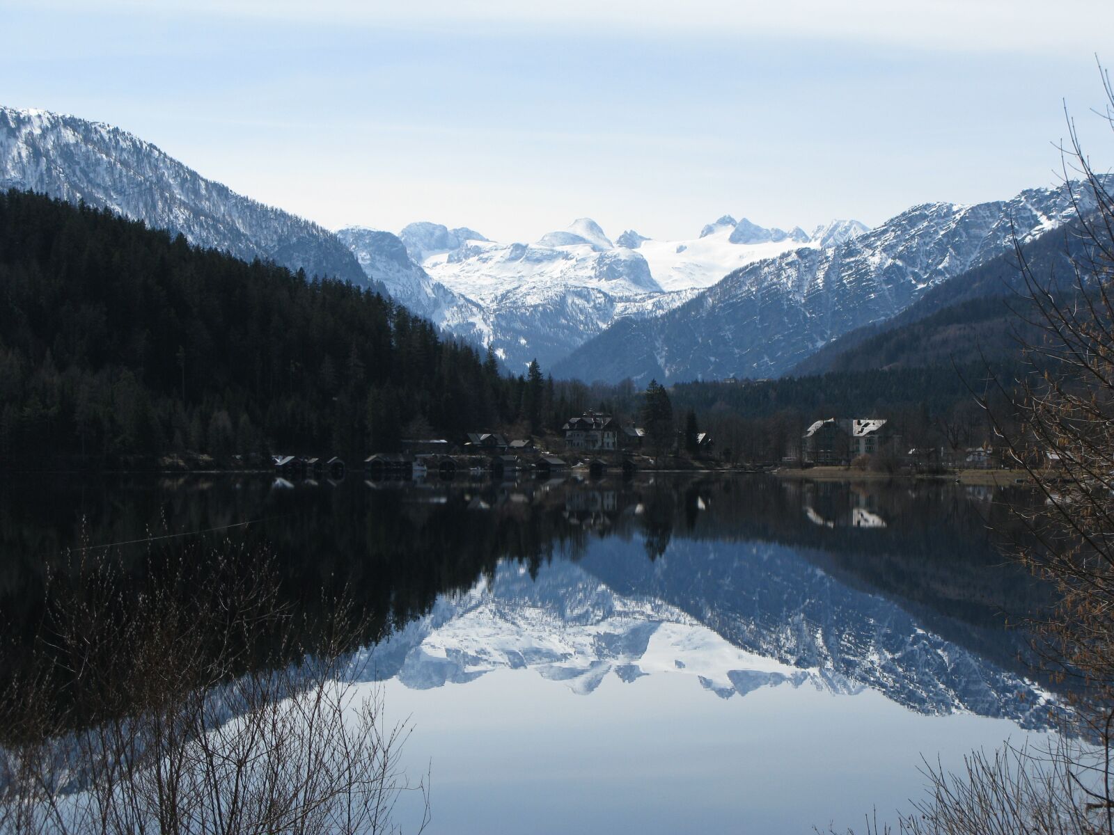 Canon POWERSHOT G9 sample photo. Mountain, lake, mirroring photography