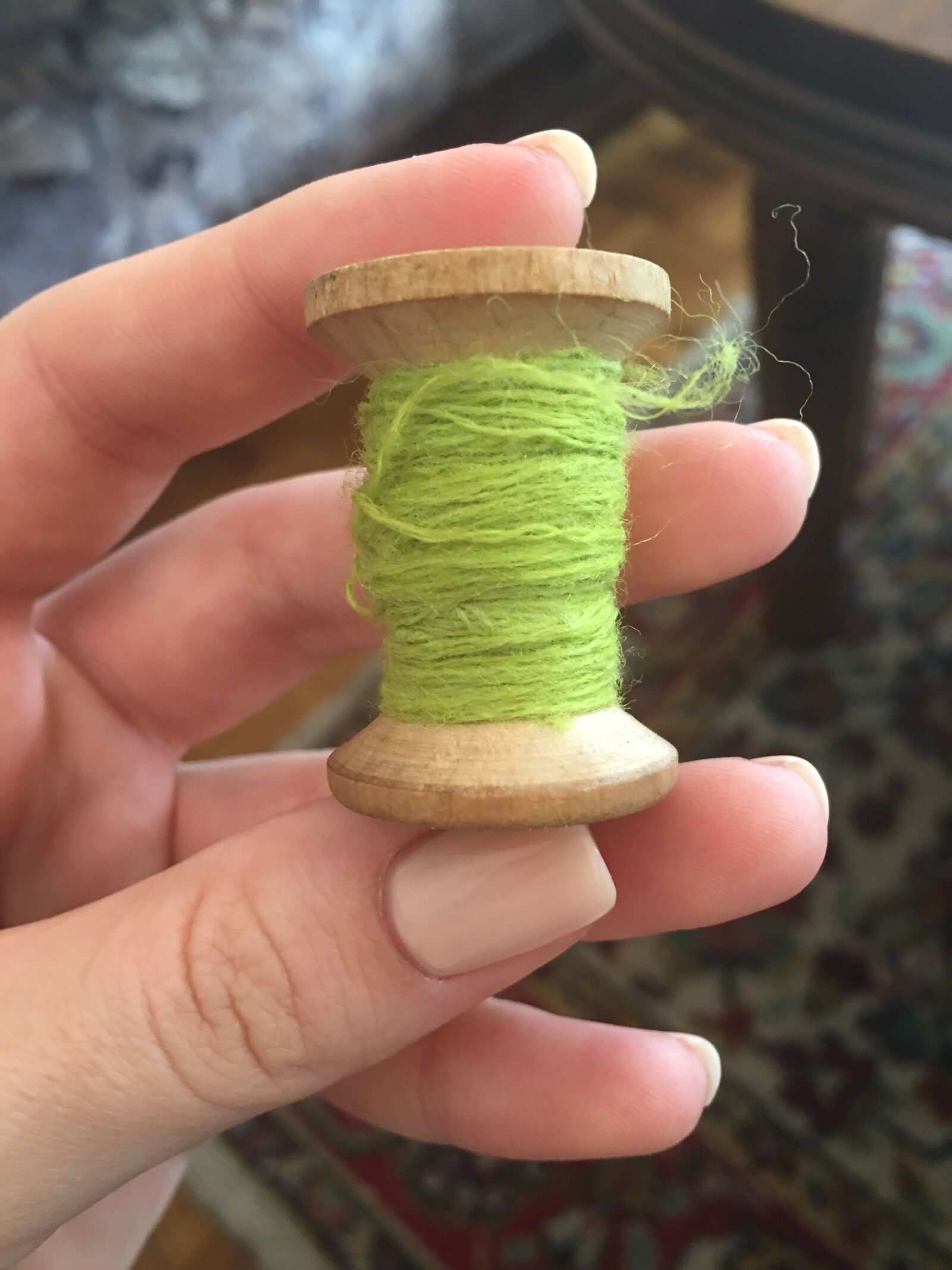 Apple iPhone 6s Plus sample photo. Twine, thread, tailor photography