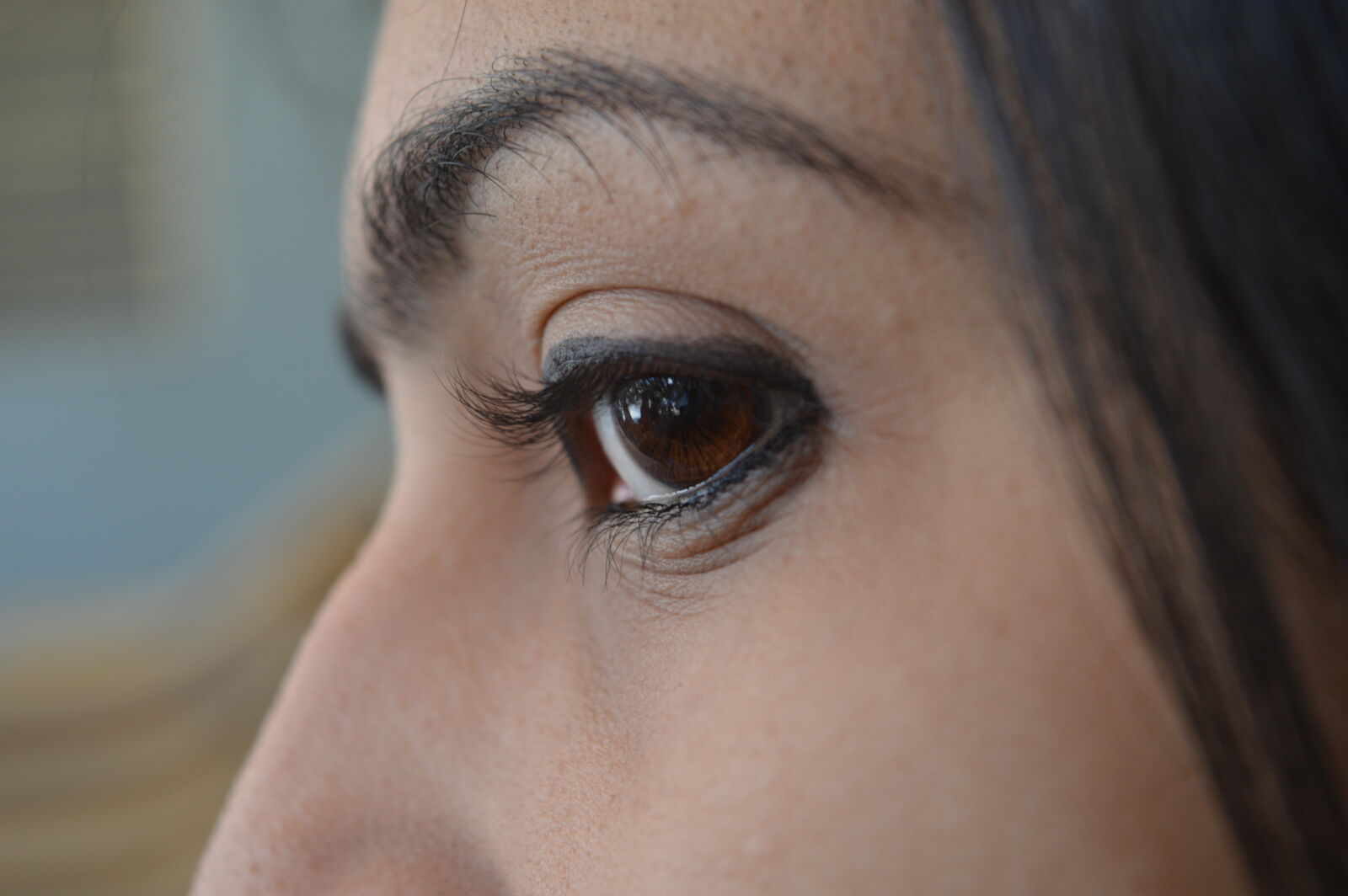 Nikon D3200 sample photo. Eyes photography
