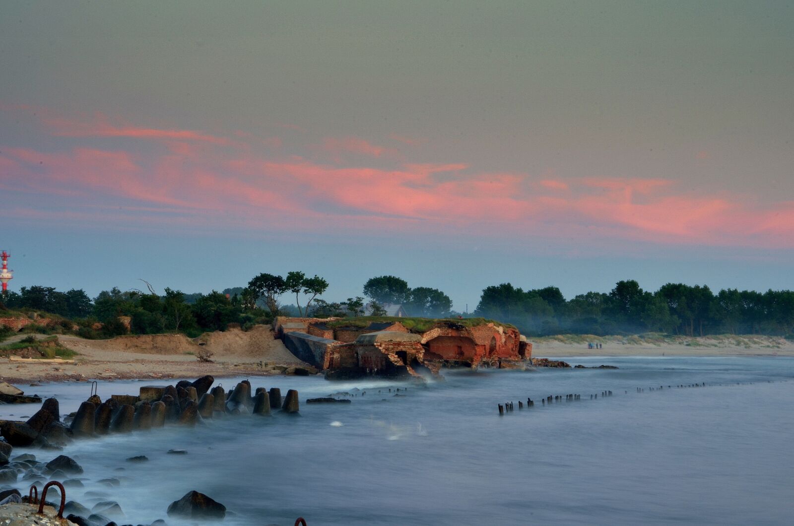 Nikon D5100 sample photo. Fort, ufer, sea photography