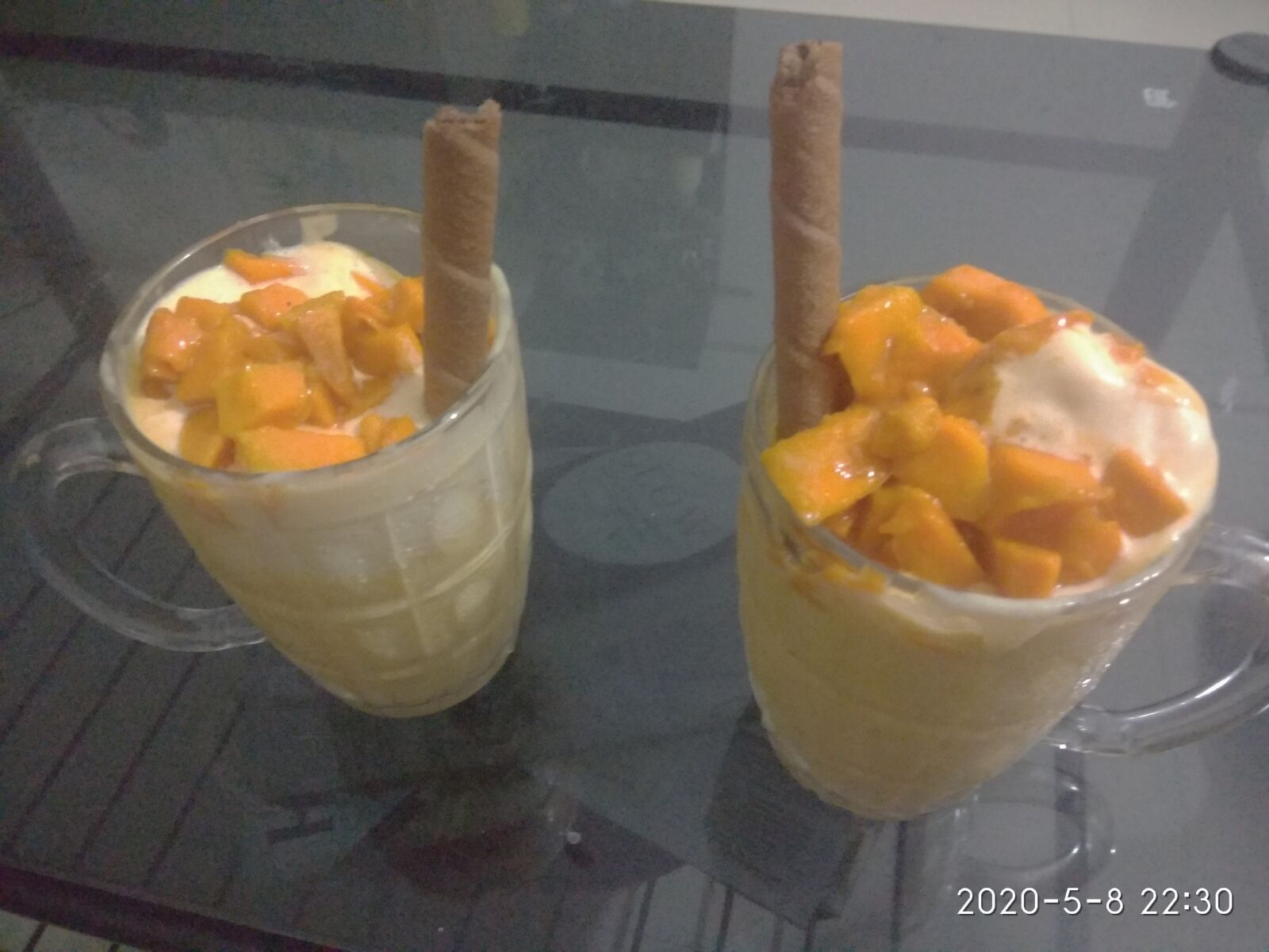 Xiaomi Redmi Note 4 sample photo. Mango, ice, cream photography