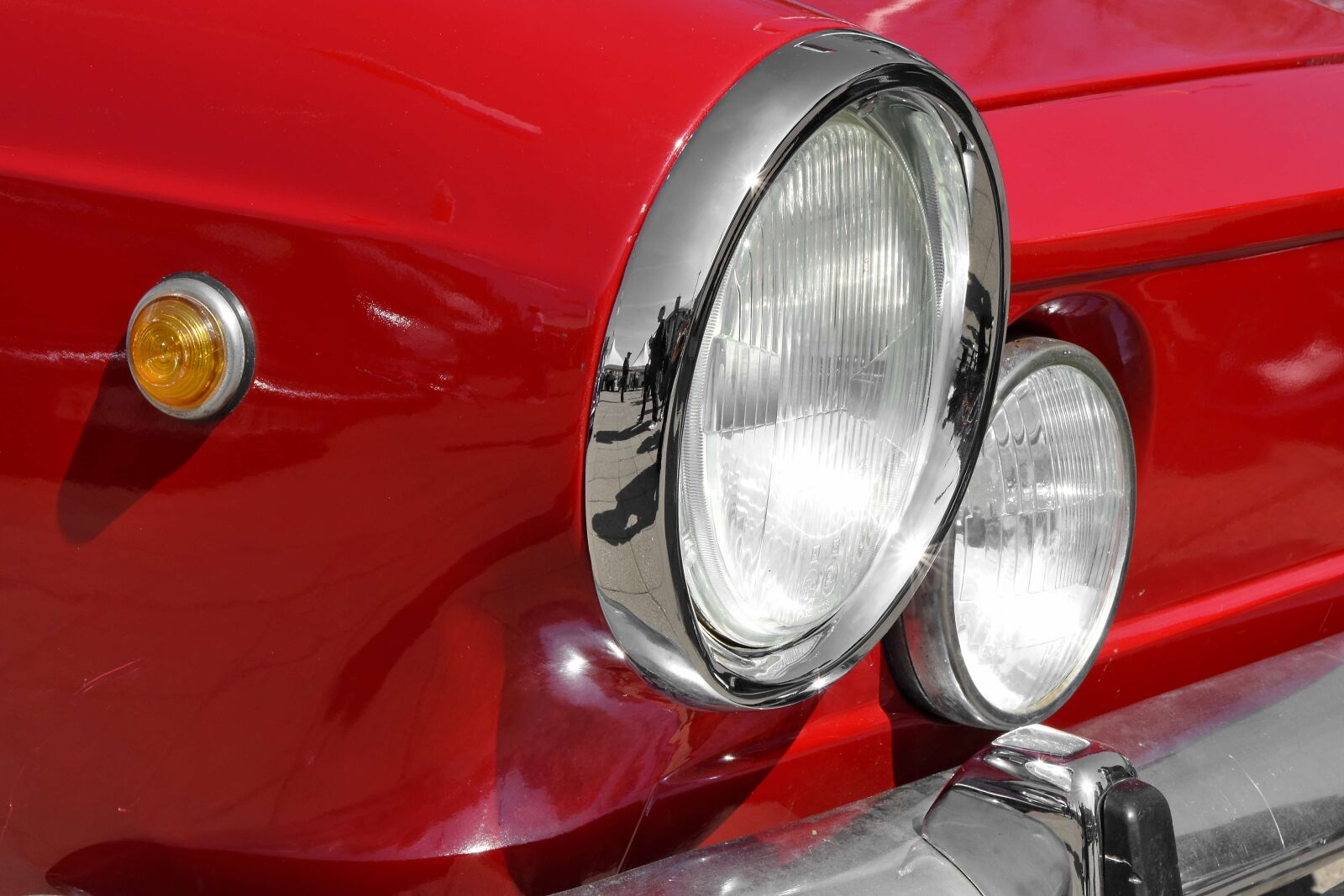Nikon D5500 sample photo. Automobile, chrome, headlight, nostalgia photography