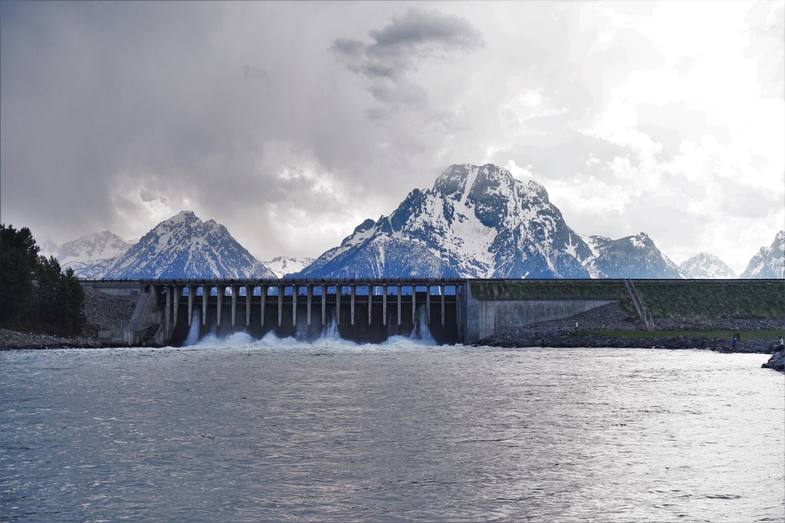 Sony Cyber-shot DSC-RX100 III sample photo. Wyoming, dam, snake river photography