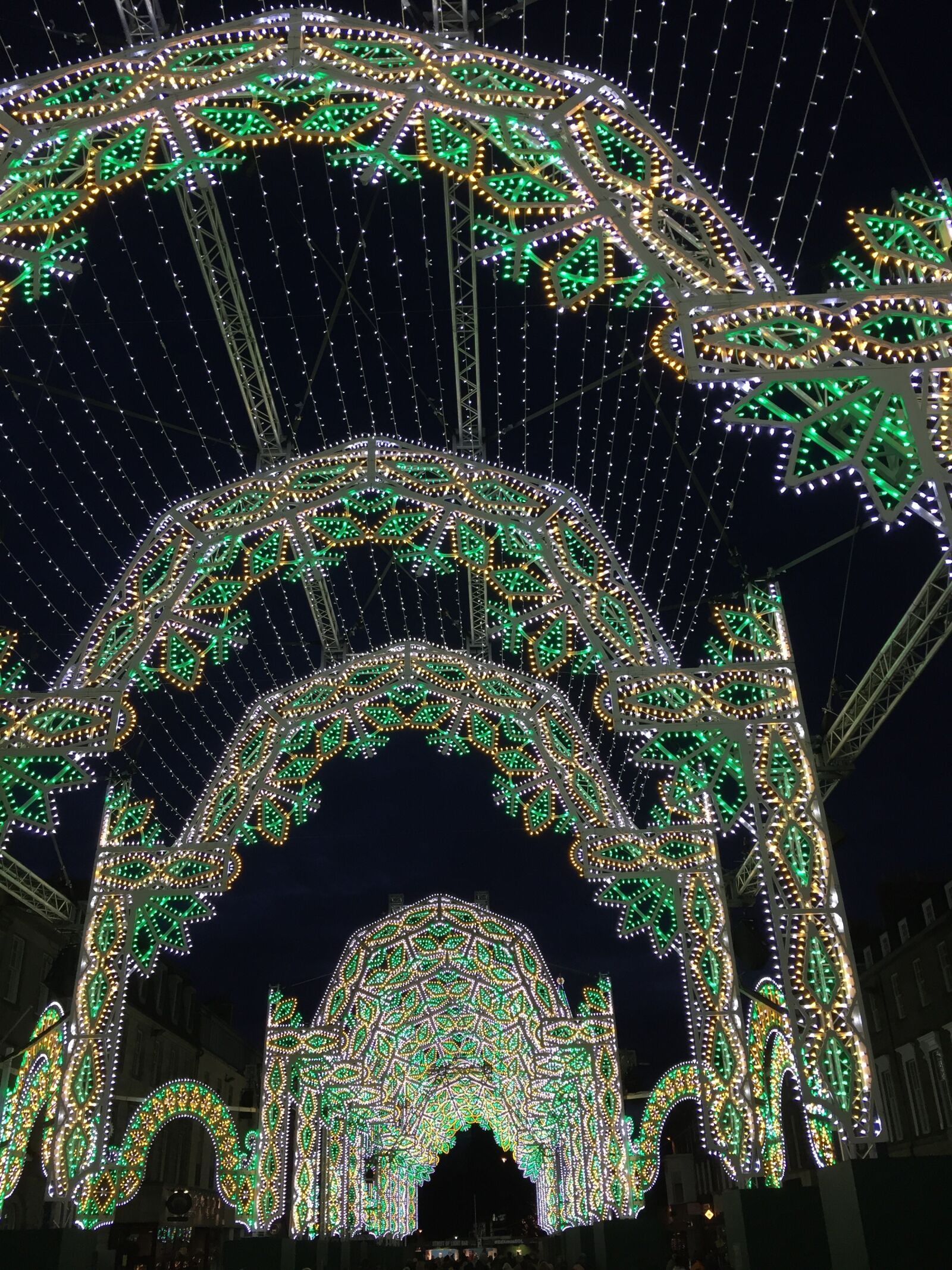 Apple iPhone 6 sample photo. Christmas, lights, city, lights photography