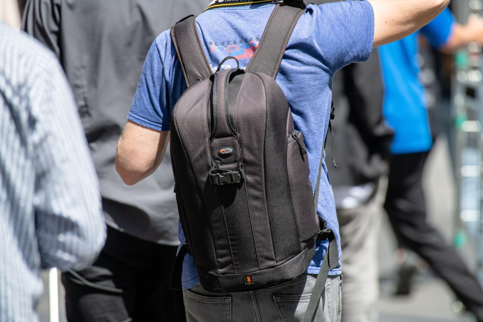 Nikon D850 sample photo. Backpack, camera bag, photographer photography