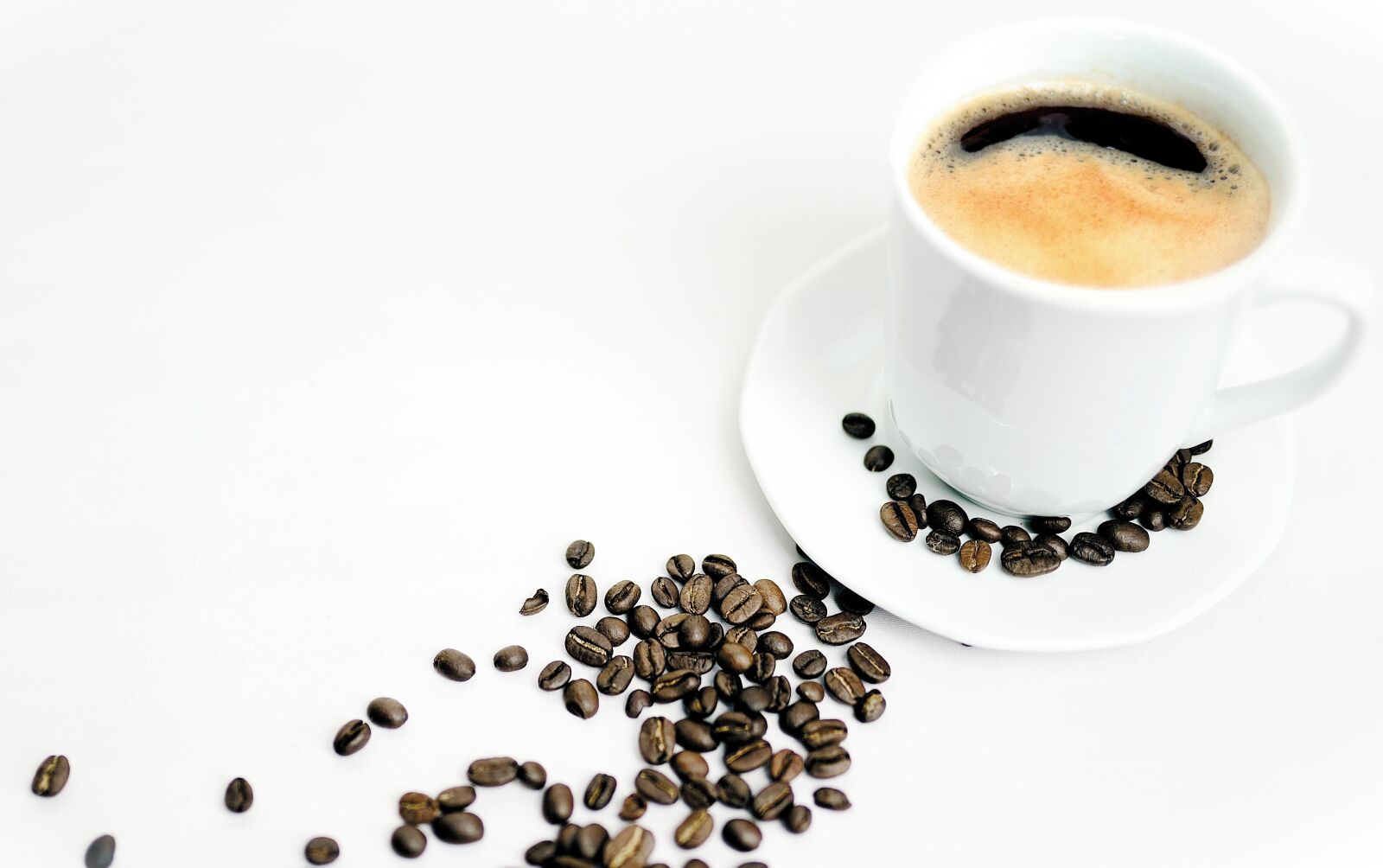 Nikon D610 sample photo. Coffee, coffee beans, cafe photography