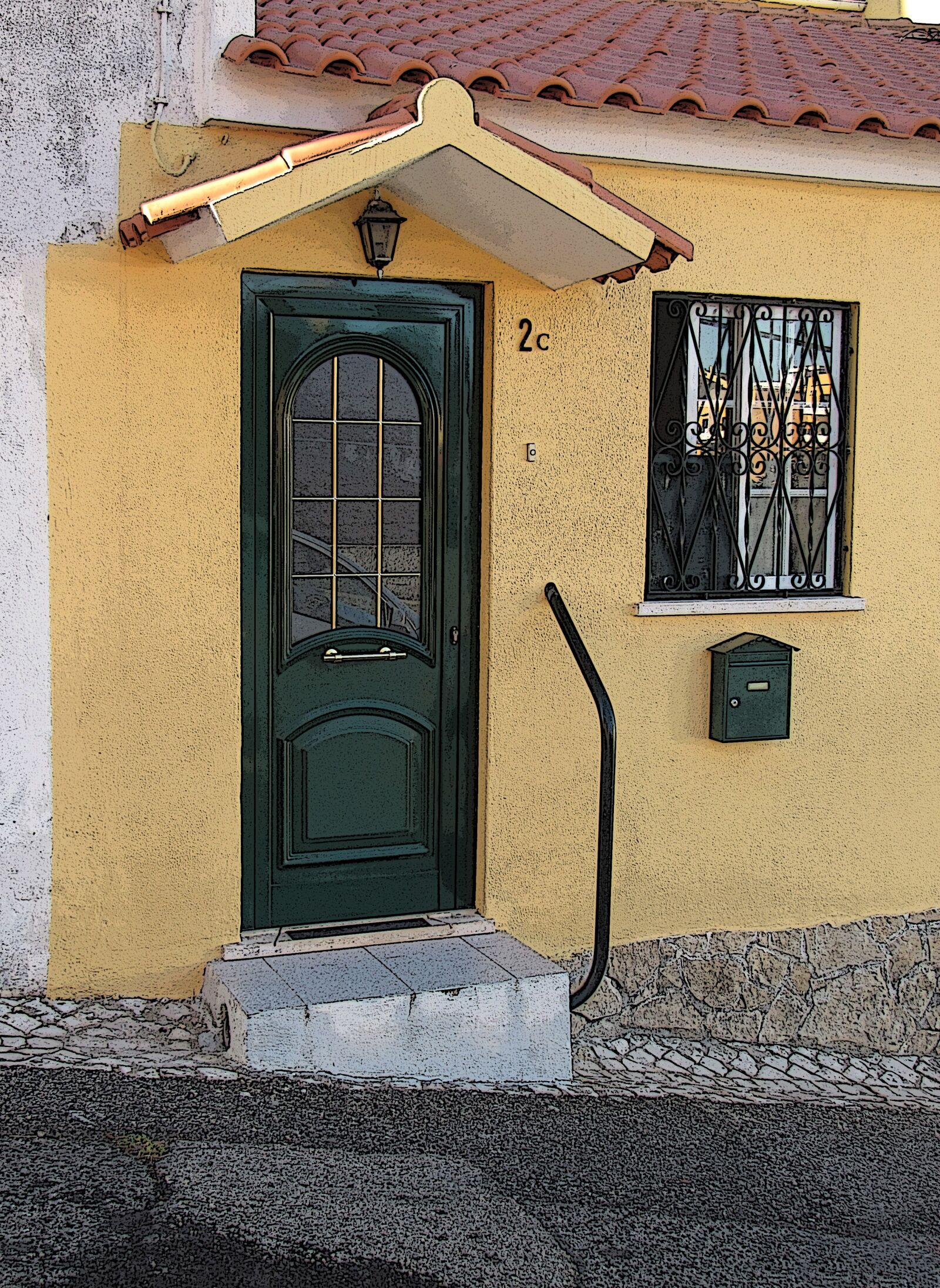 Canon PowerShot SX20 IS sample photo. Door, house, the fa photography