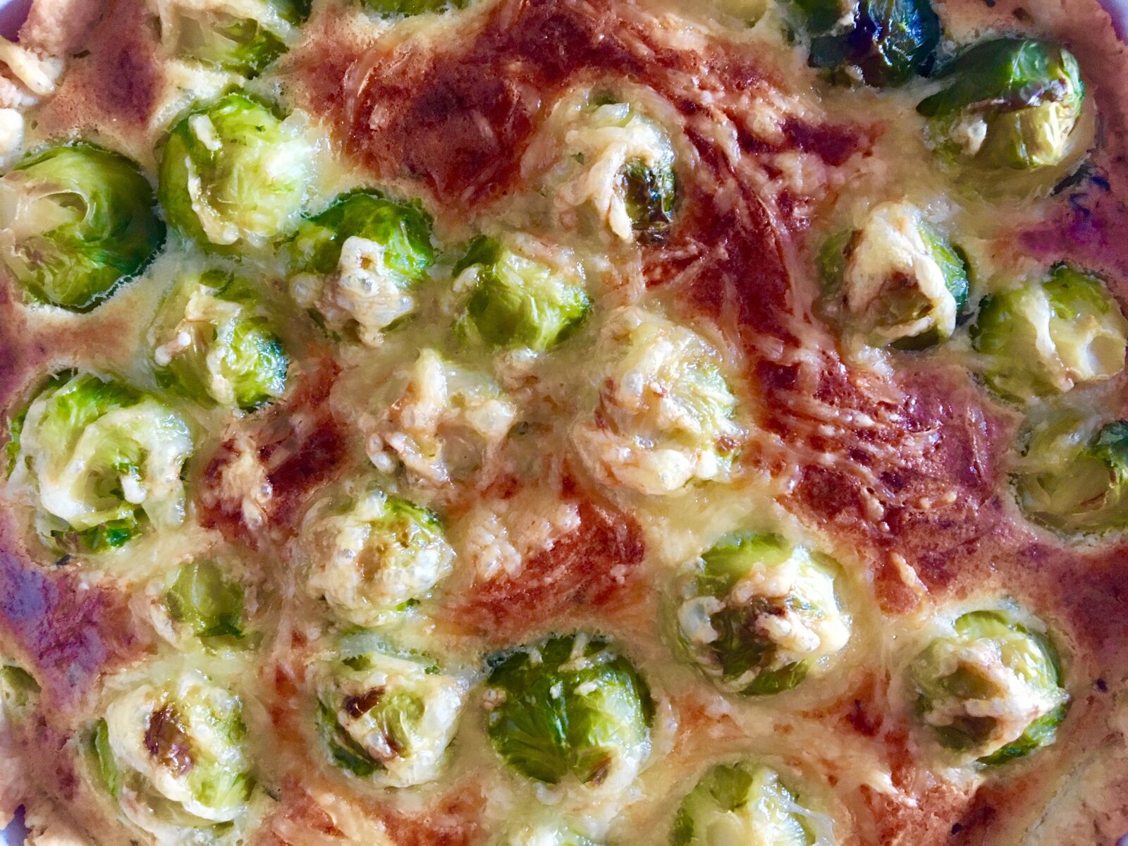 Apple iPhone 6s sample photo. Brussels sprouts, eat, casserole photography