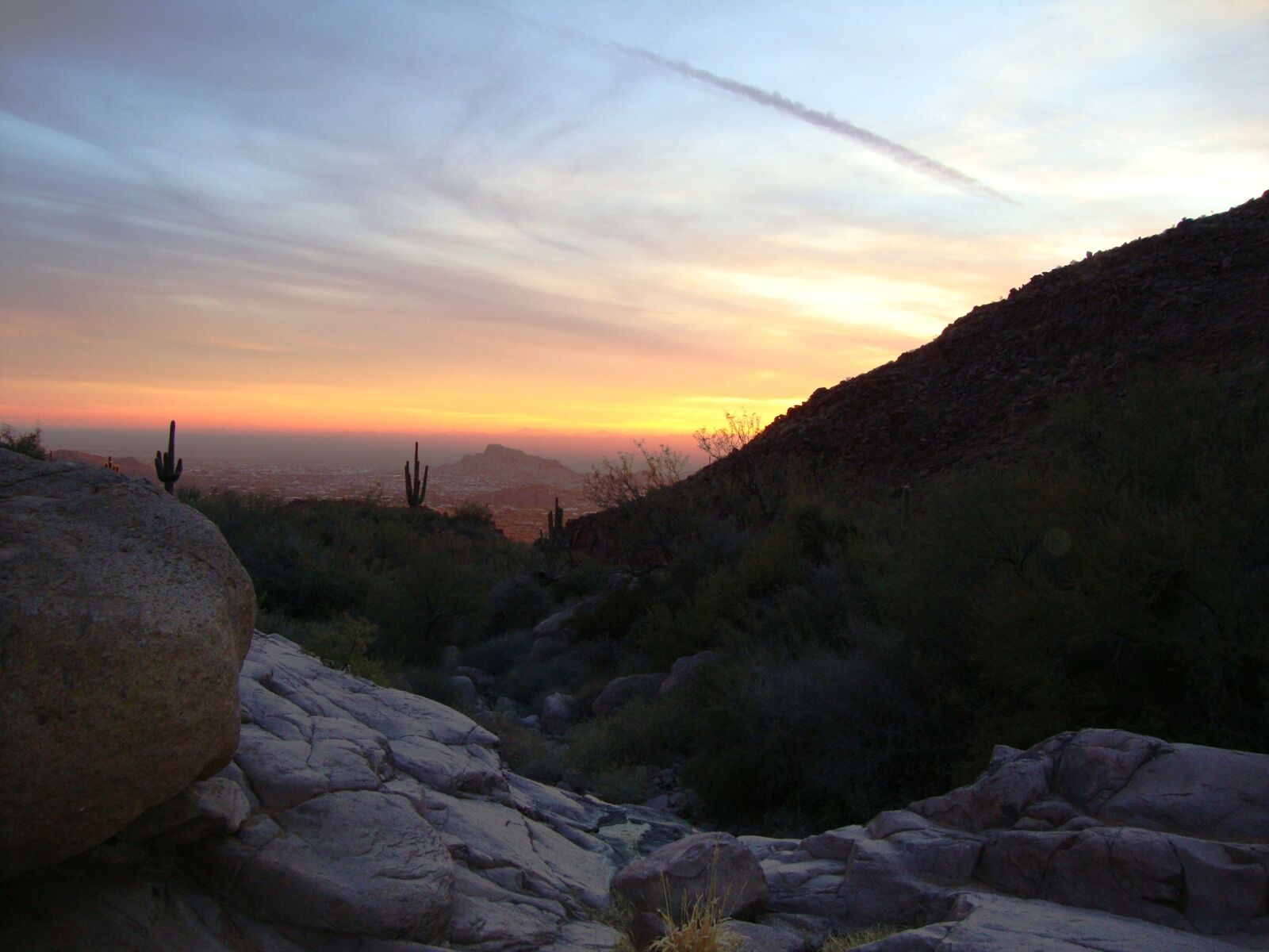 Sony Cyber-shot DSC-W220 sample photo. Arizona, sunset, outdoors photography