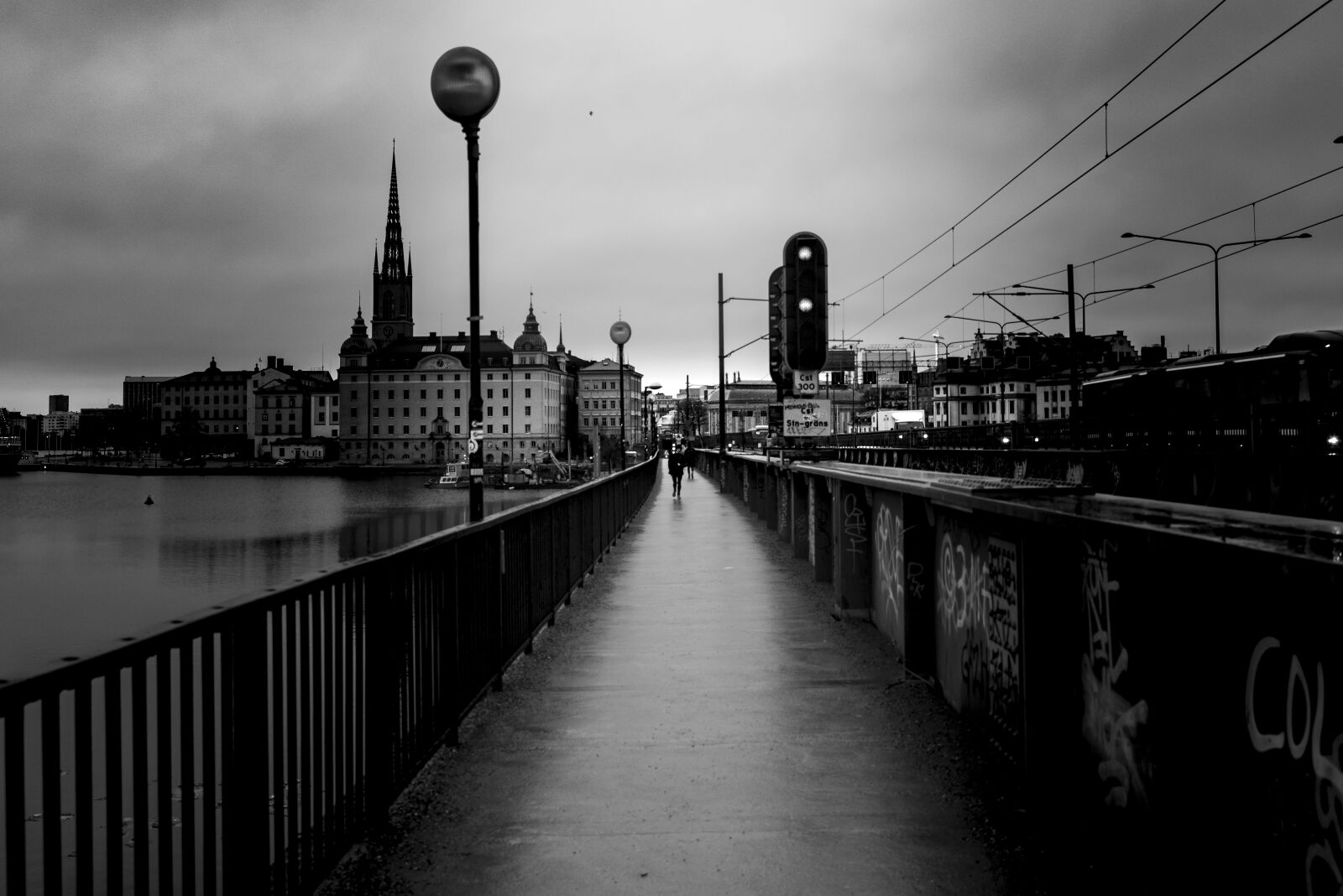 Tamron SP 24-70mm F2.8 Di VC USD sample photo. Stockholm, black white, city photography