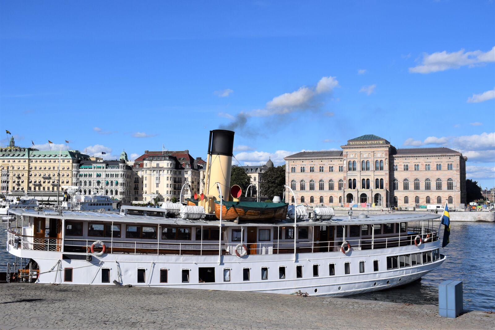 Nikon D3300 sample photo. Stockholm, steamer, sweden photography