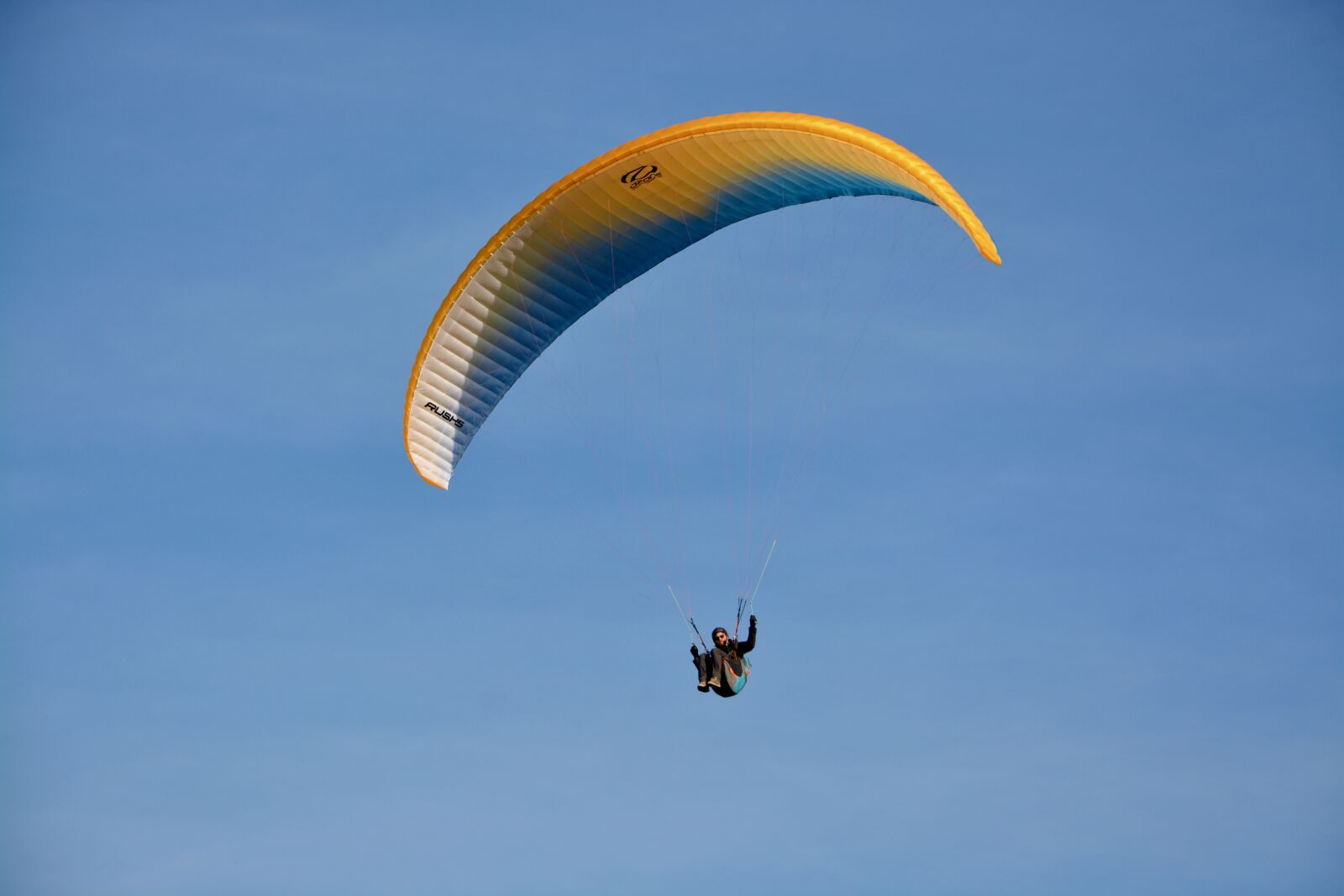 Nikon D5200 sample photo. Paragliding, paraglider, sailing photography