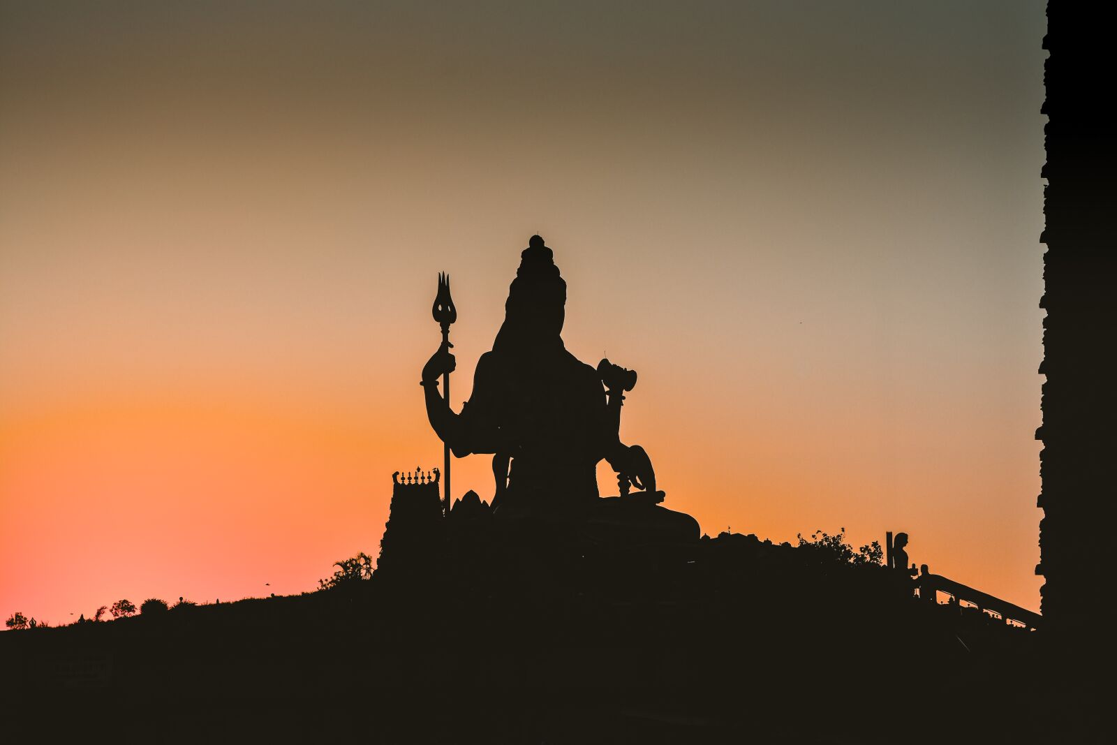 Nikon D5200 sample photo. Shiva, temple, india photography