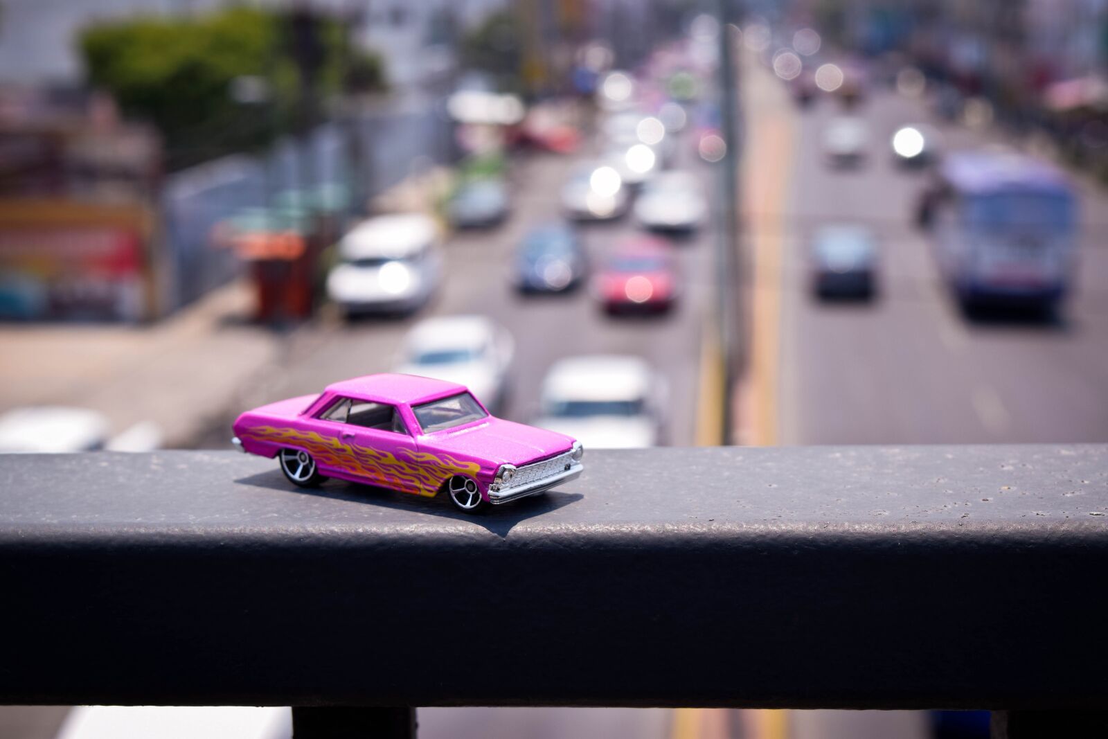 Nikon D5300 sample photo. Automobile, urban, bridge photography